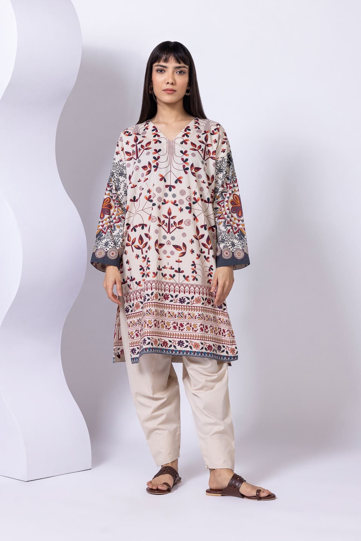 Khaadi 25-01E12-04TA-VG Online Shopping