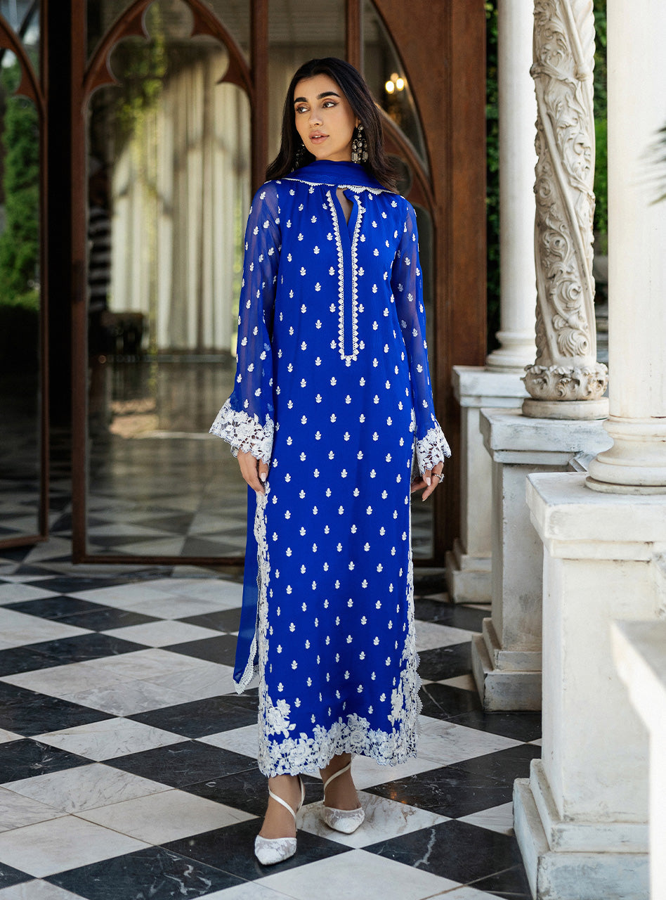 Zainab Chottani Cobalt Dreamscape Online Shopping