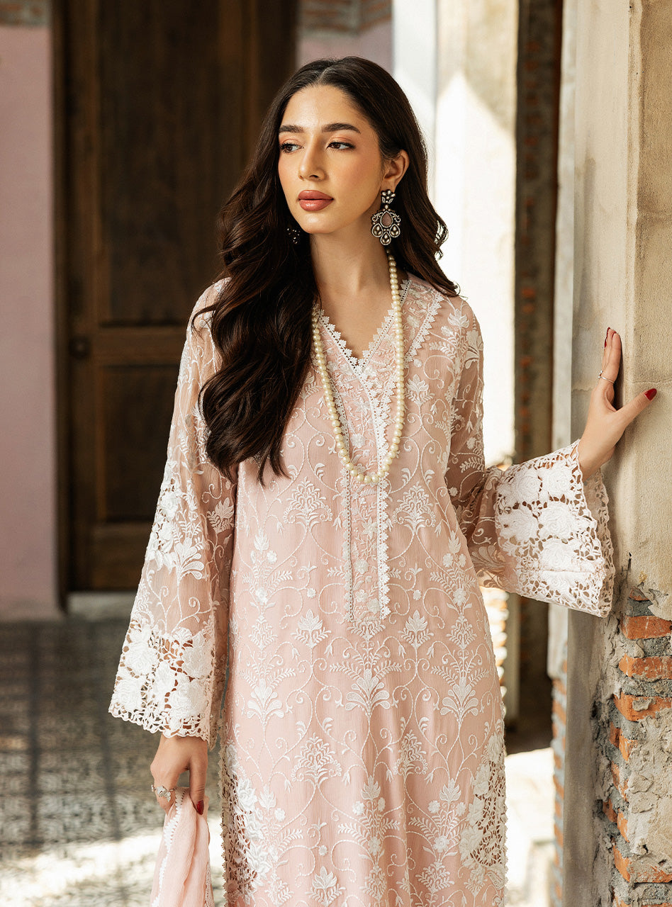 Zainab Chottani Salmon Pink Celeste Online Shopping
