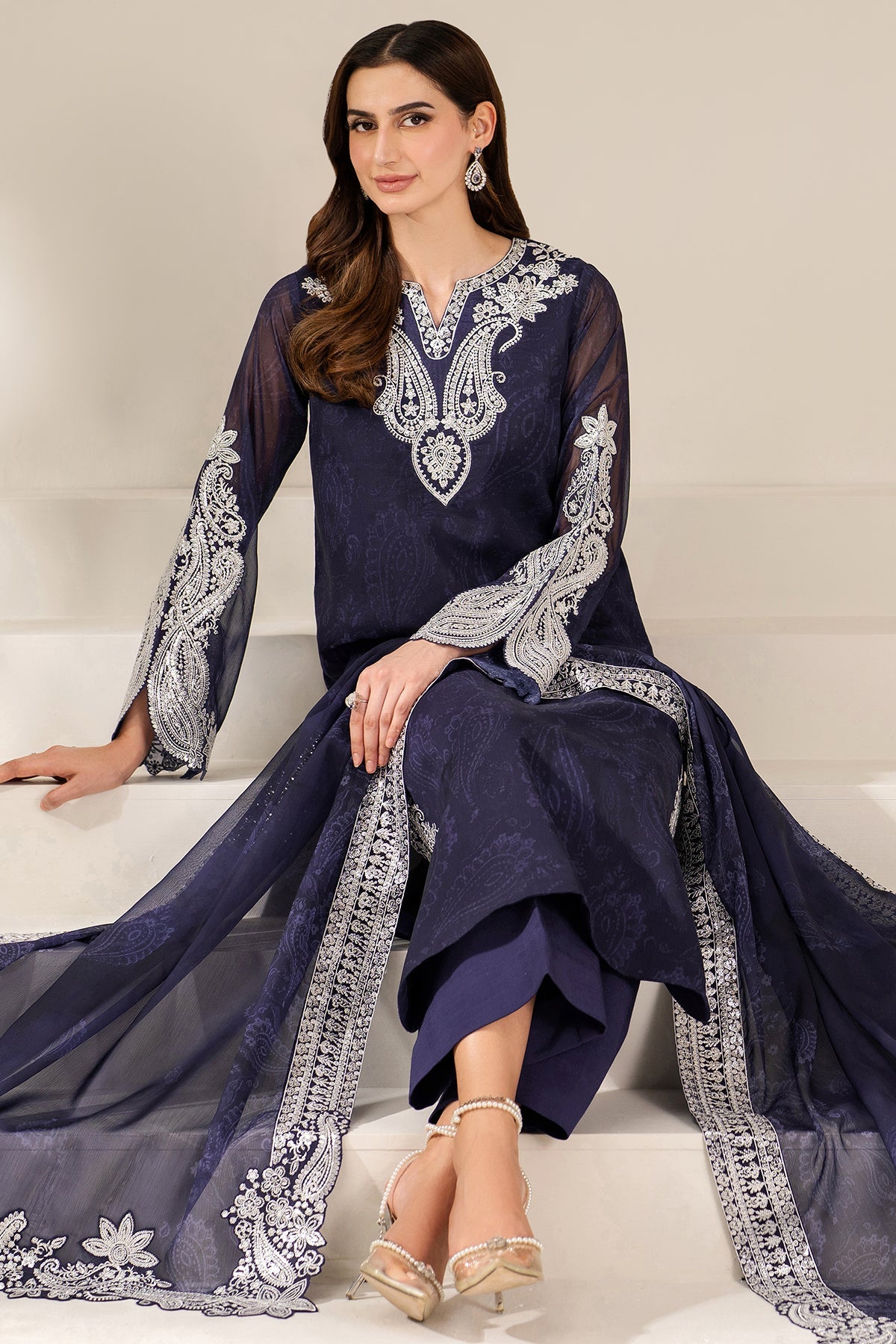 Farasha Blue Dazzle Online Shopping