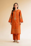 Nishat Linen 2 Piece - Dyed Embroidered Suit - 42501262 Online Shopping