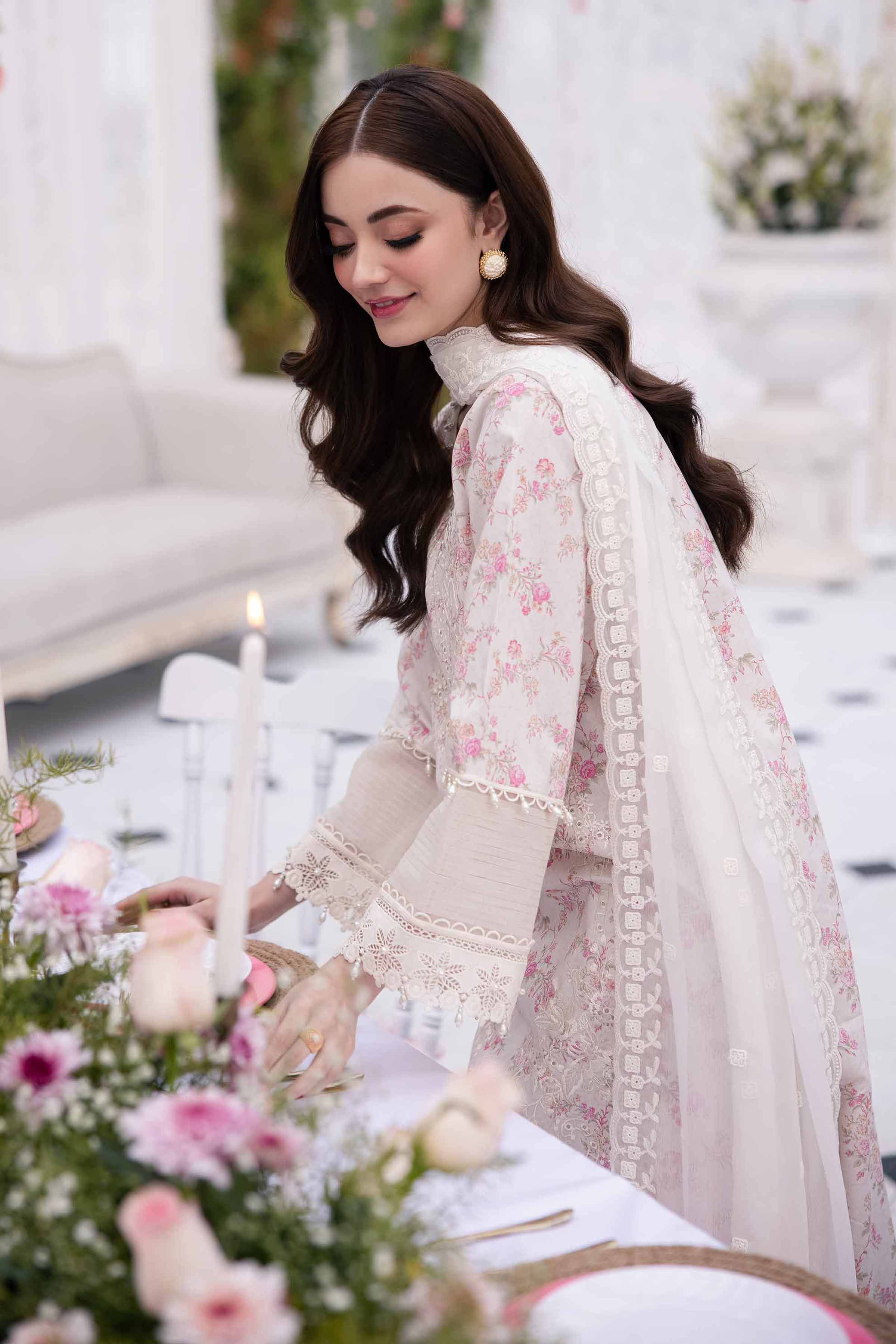 Nishat Linen 3 Piece - Printed Embroidered Suit - 42501280 Online Shopping