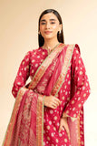 Nishat Linen 3 Piece - Printed With Gotta Laces Suit - 42501450 Online Shopping