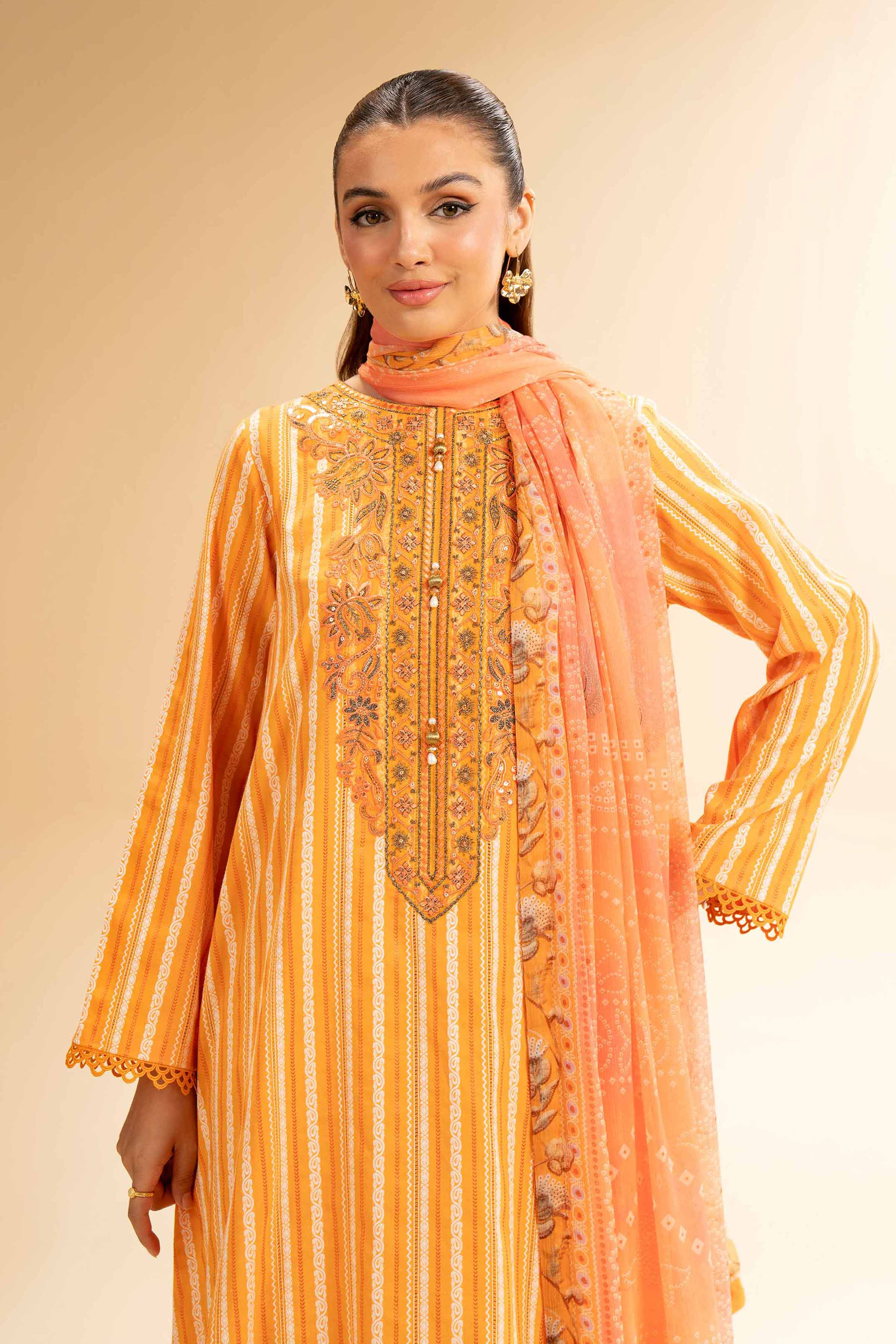 Nishat Linen 2 Piece - Digital Printed Suit - 42501515 Online Shopping