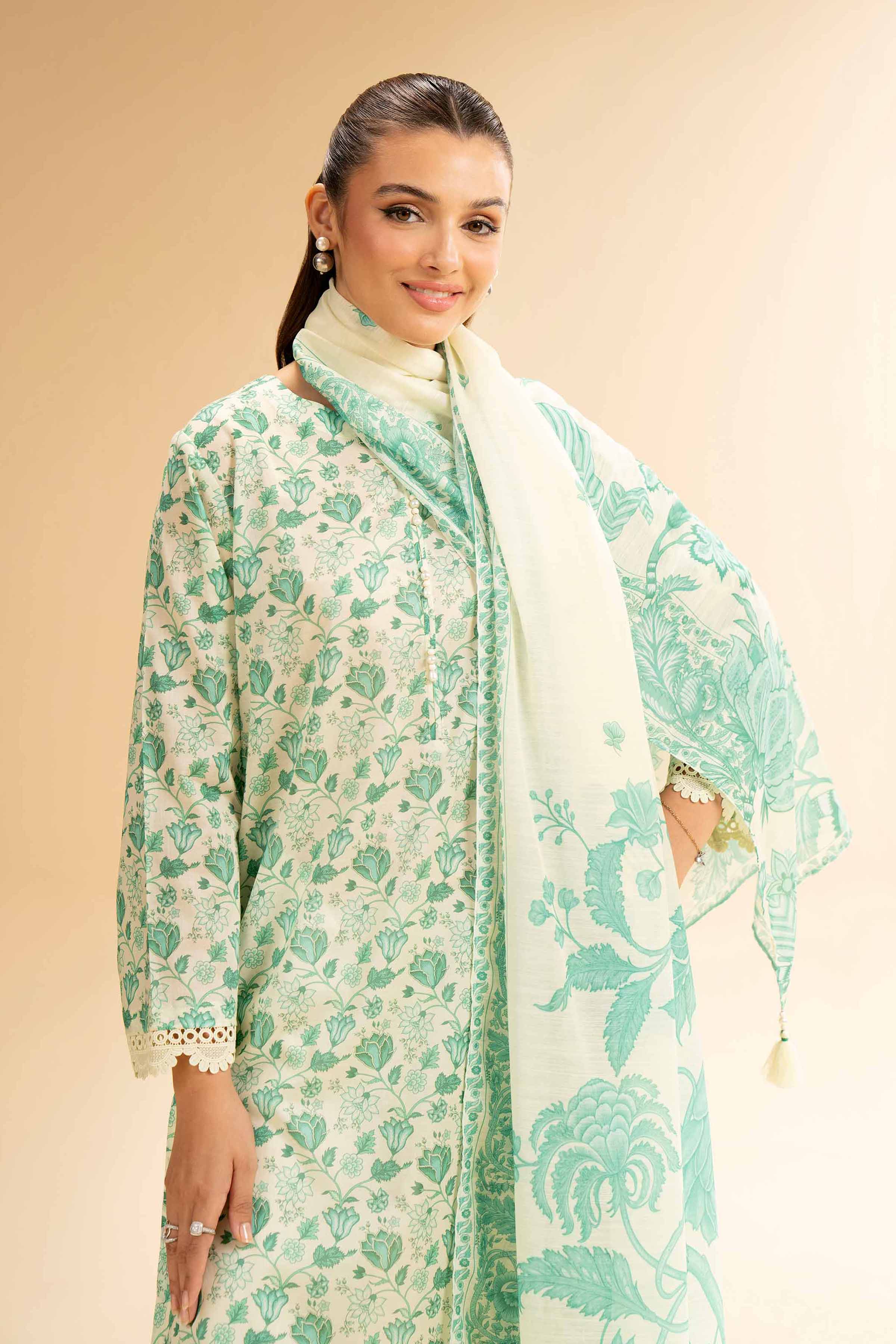Nishat Linen 2 Piece - Digital Printed Suit - 42501520 Online Shopping