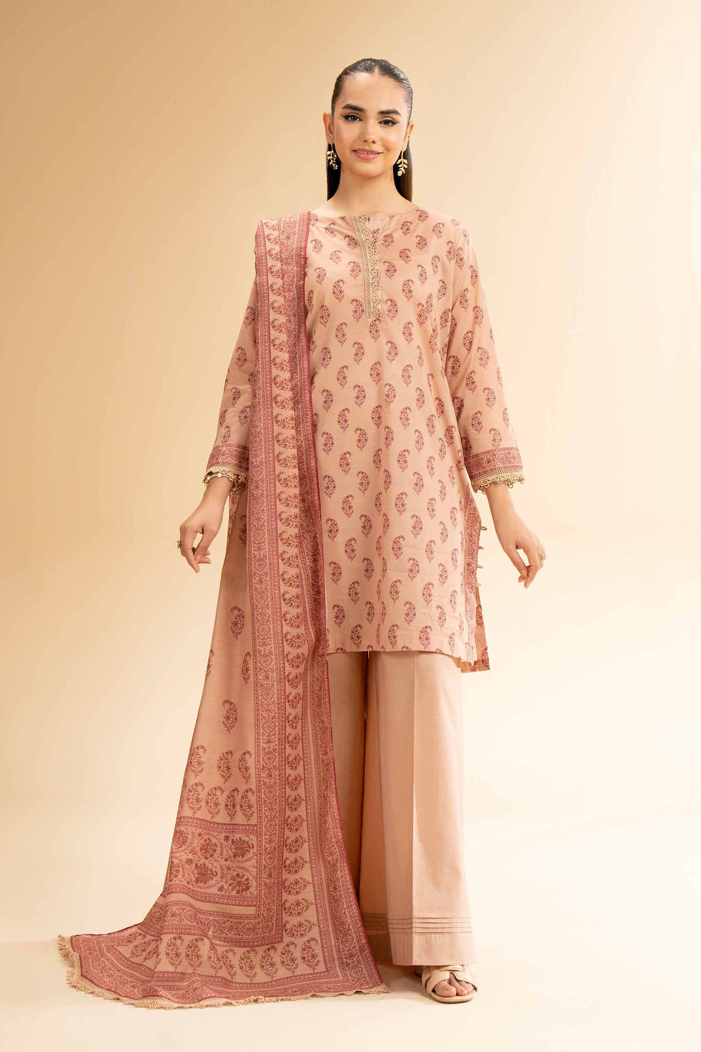 Nishat Linen 2 Piece - Digital Printed Suit - 42501522 Online Shopping