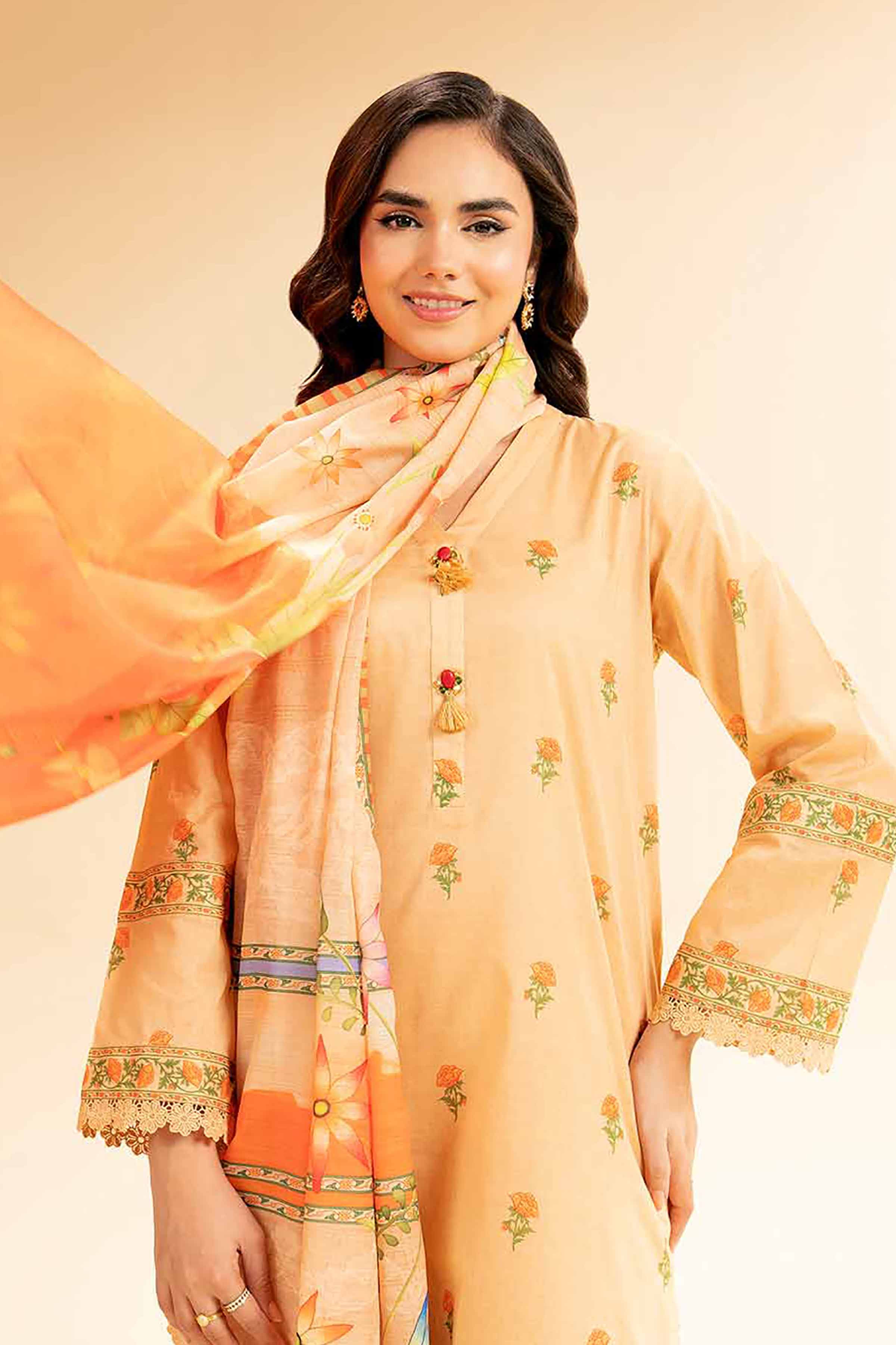 Nishat Linen 2 Piece - Digital Printed Suit - 42501523 Online Shopping