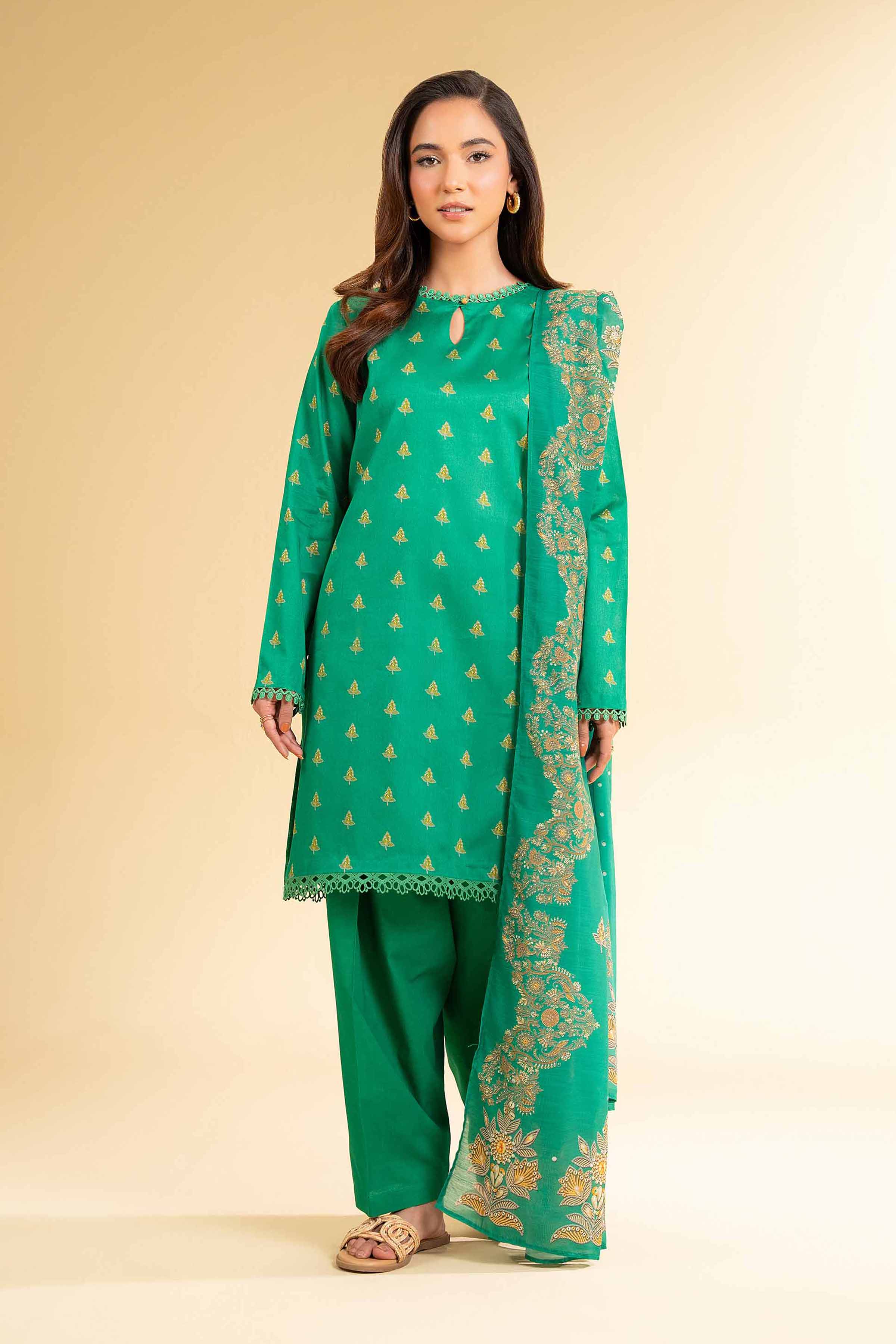 Nishat Linen 2 Piece - Digital Printed Suit - 42501525 Online Shopping
