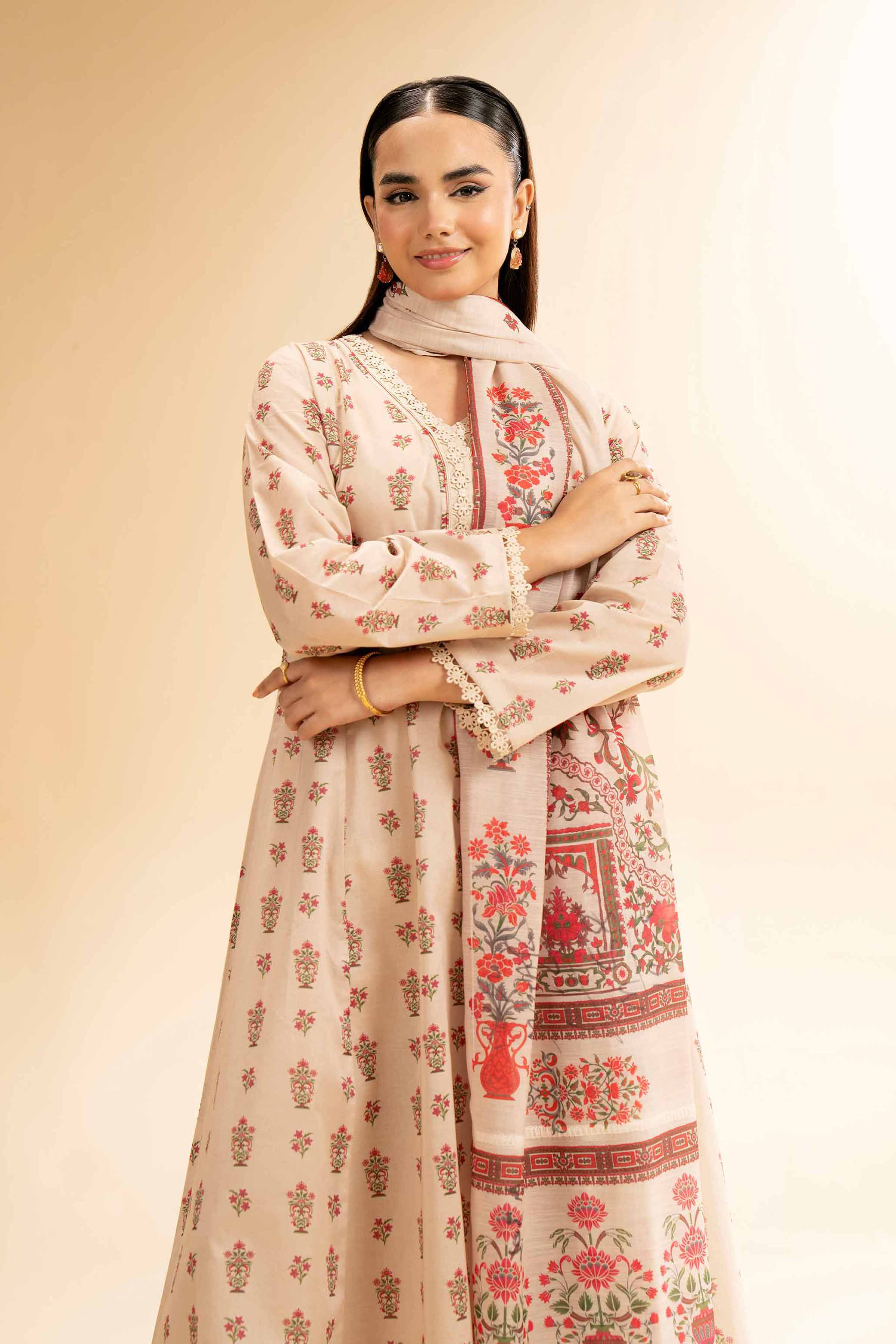 Nishat Linen 2 Piece - Digital Printed Suit - 42501526 Online Shopping
