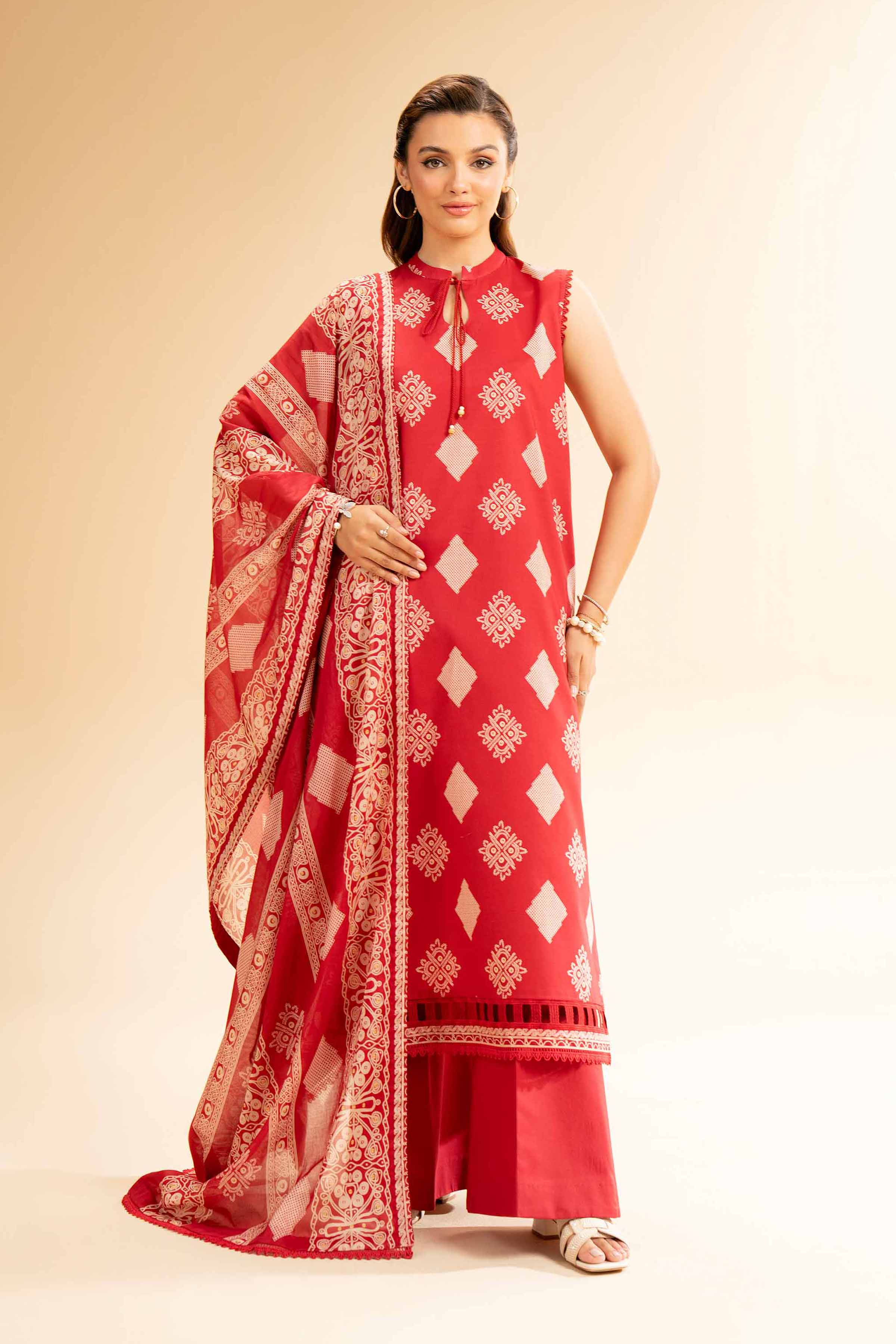 Nishat Linen 2 Piece - Printed Suit - 42501532 Online Shopping