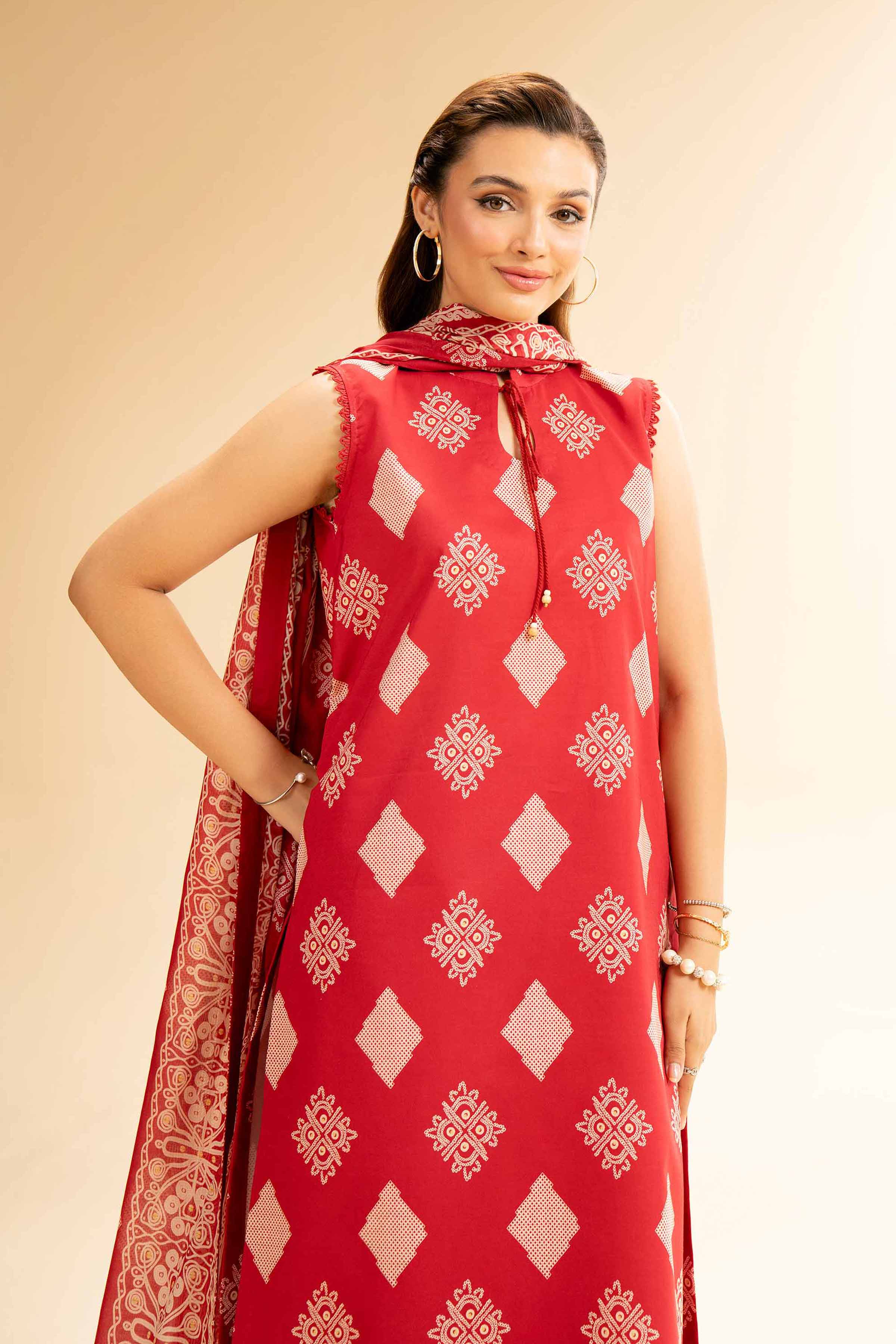 Nishat Linen 2 Piece - Printed Suit - 42501532 Online Shopping