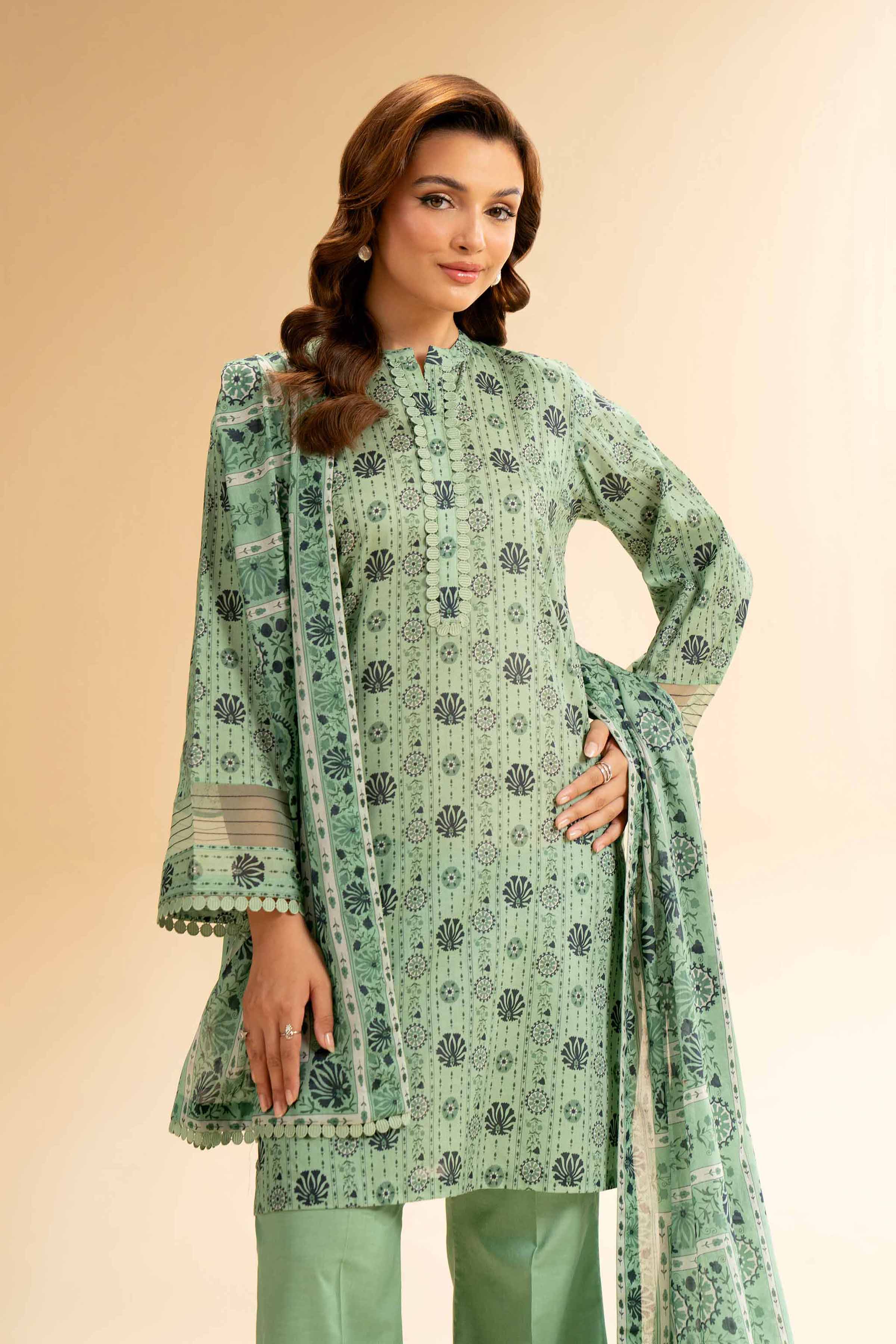 Nishat Linen 2 Piece - Printed Suit - 42501537 Online Shopping