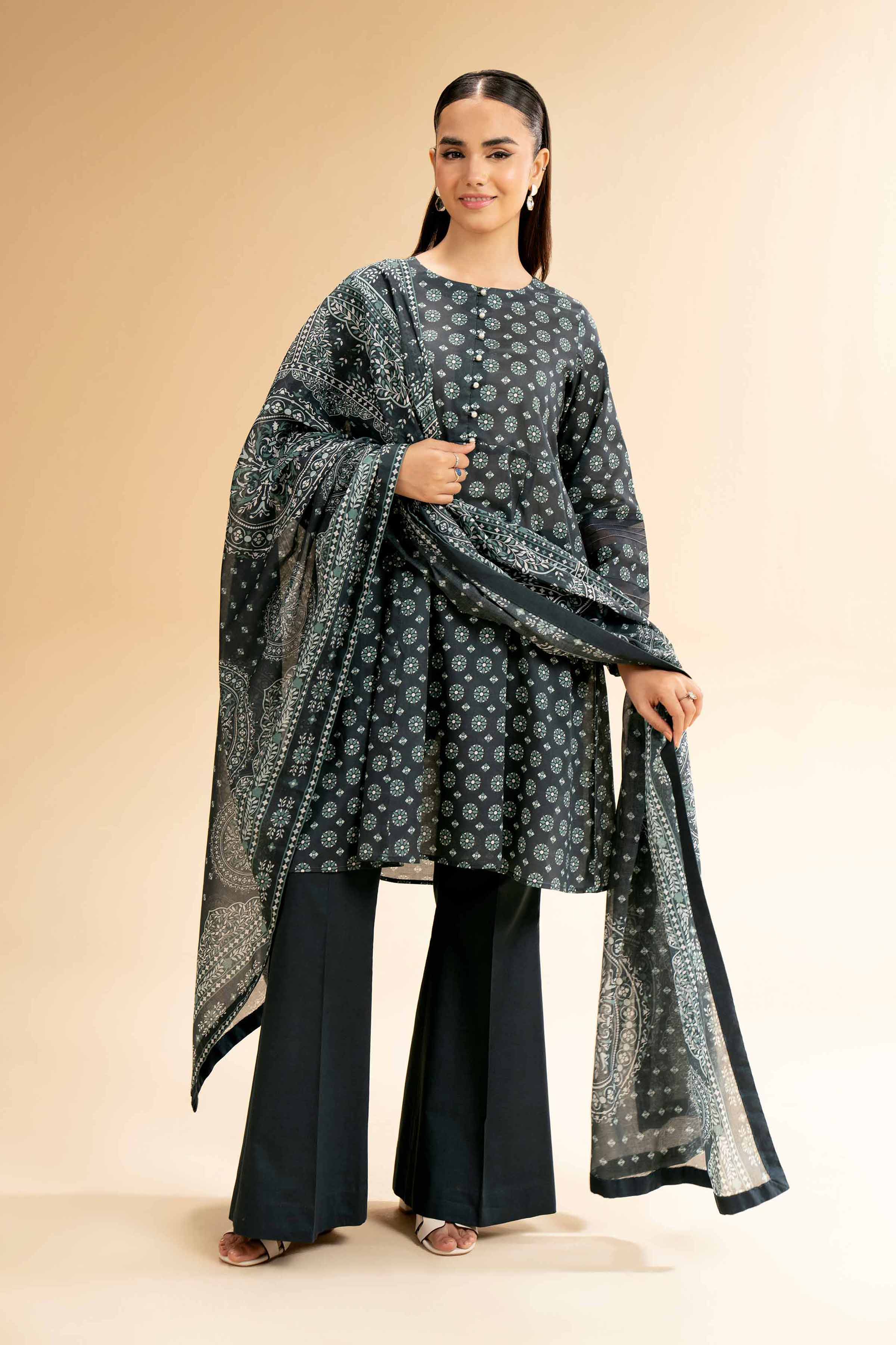 Nishat Linen 2 Piece - Printed Suit - 42501538 Online Shopping