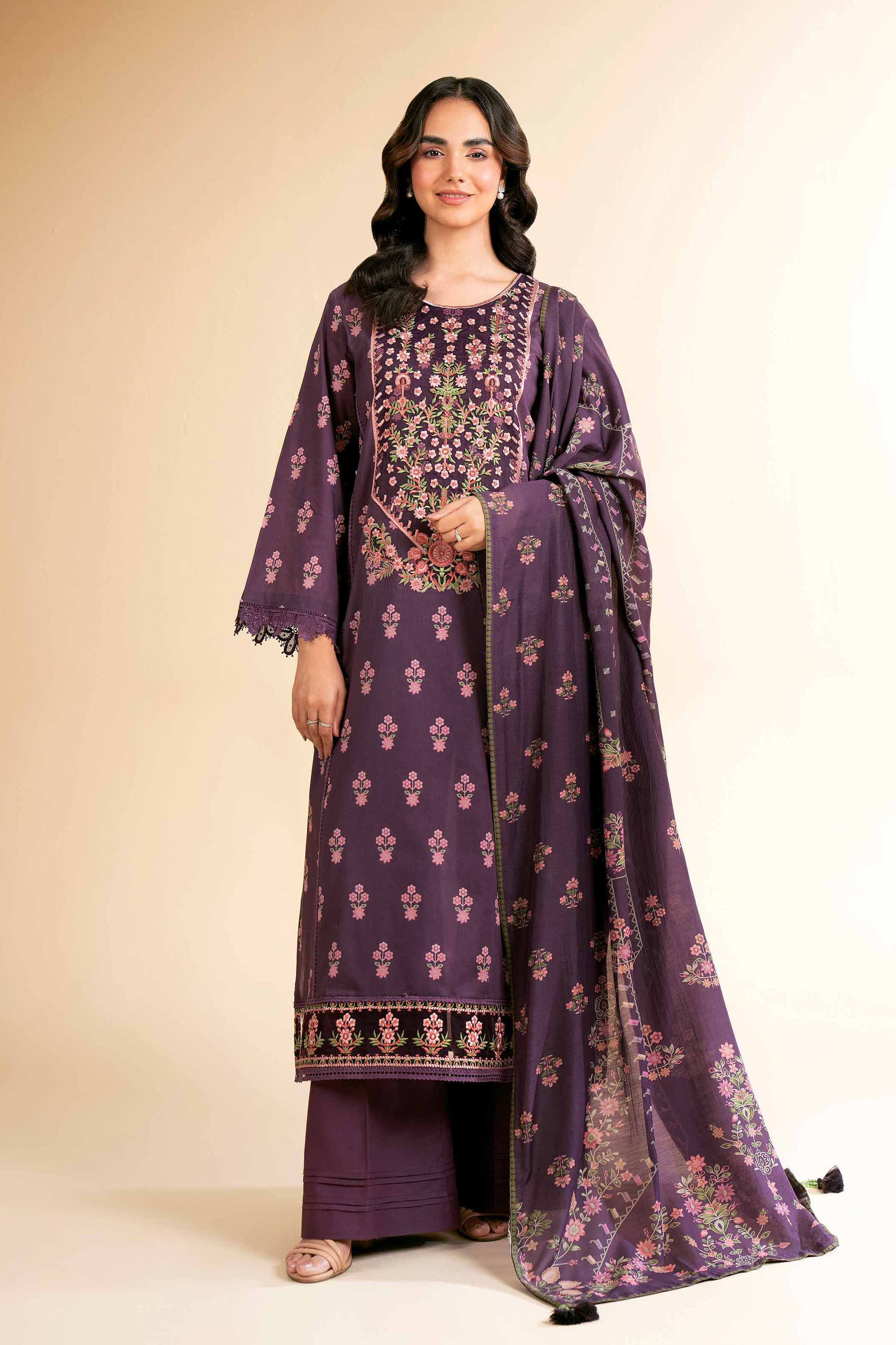 Nishat Linen 2 Piece - Digital Printed Suit - 42501539 Online Shopping