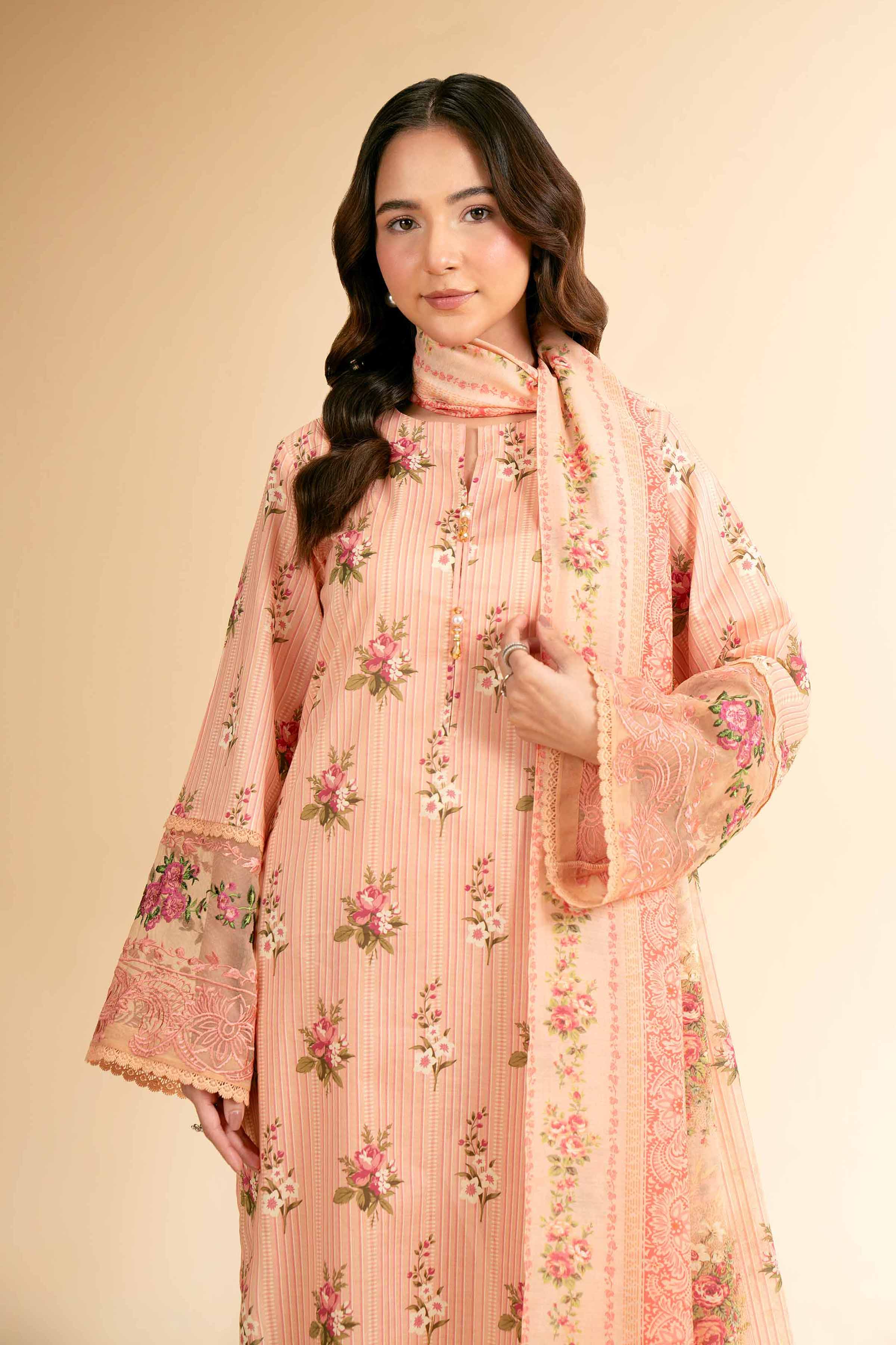 Nishat Linen 2 Piece - Digital Printed Suit - 42501544 Online Shopping