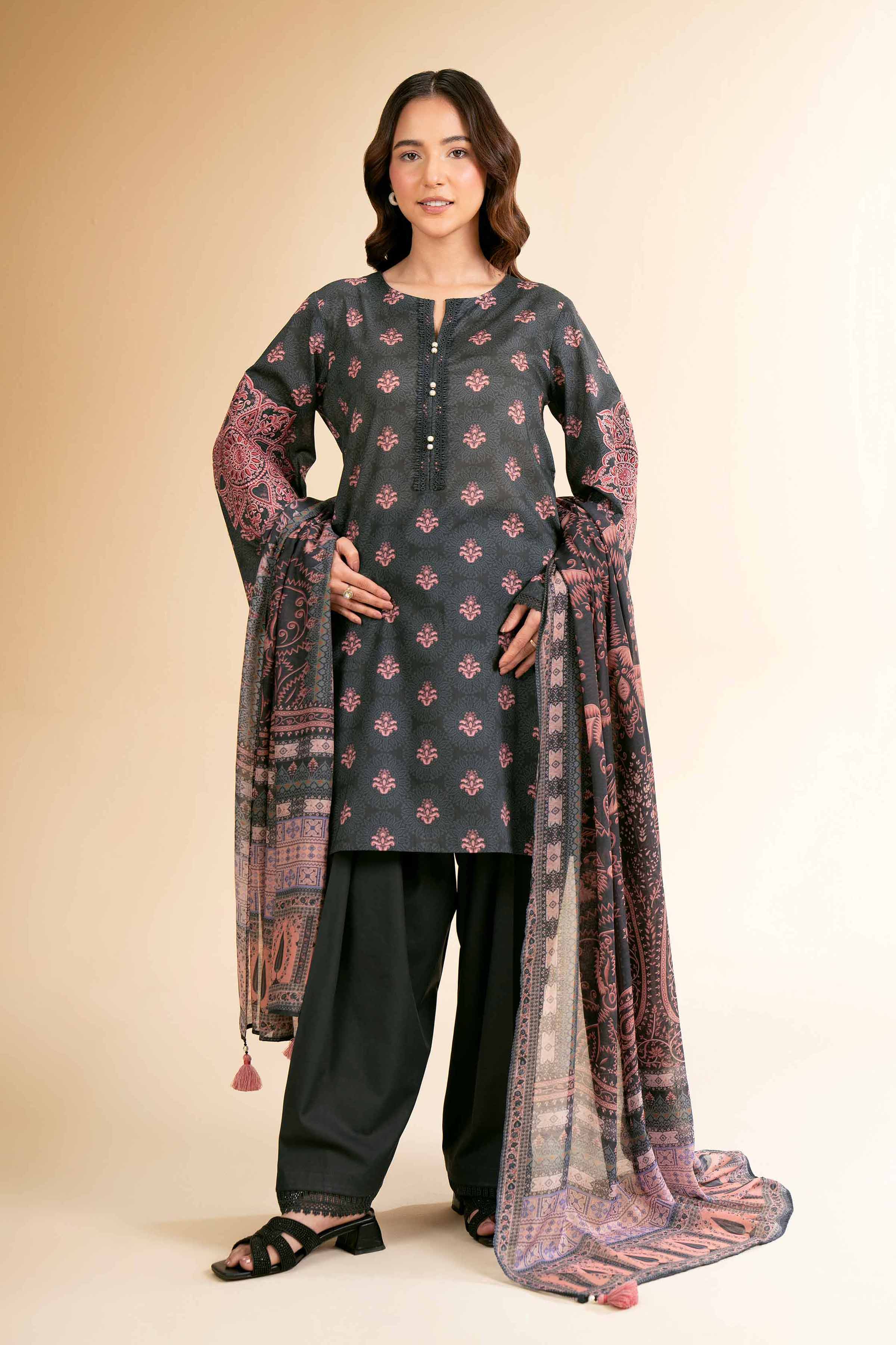 Nishat Linen 2 Piece - Digital Printed Suit - 42501545 Online Shopping