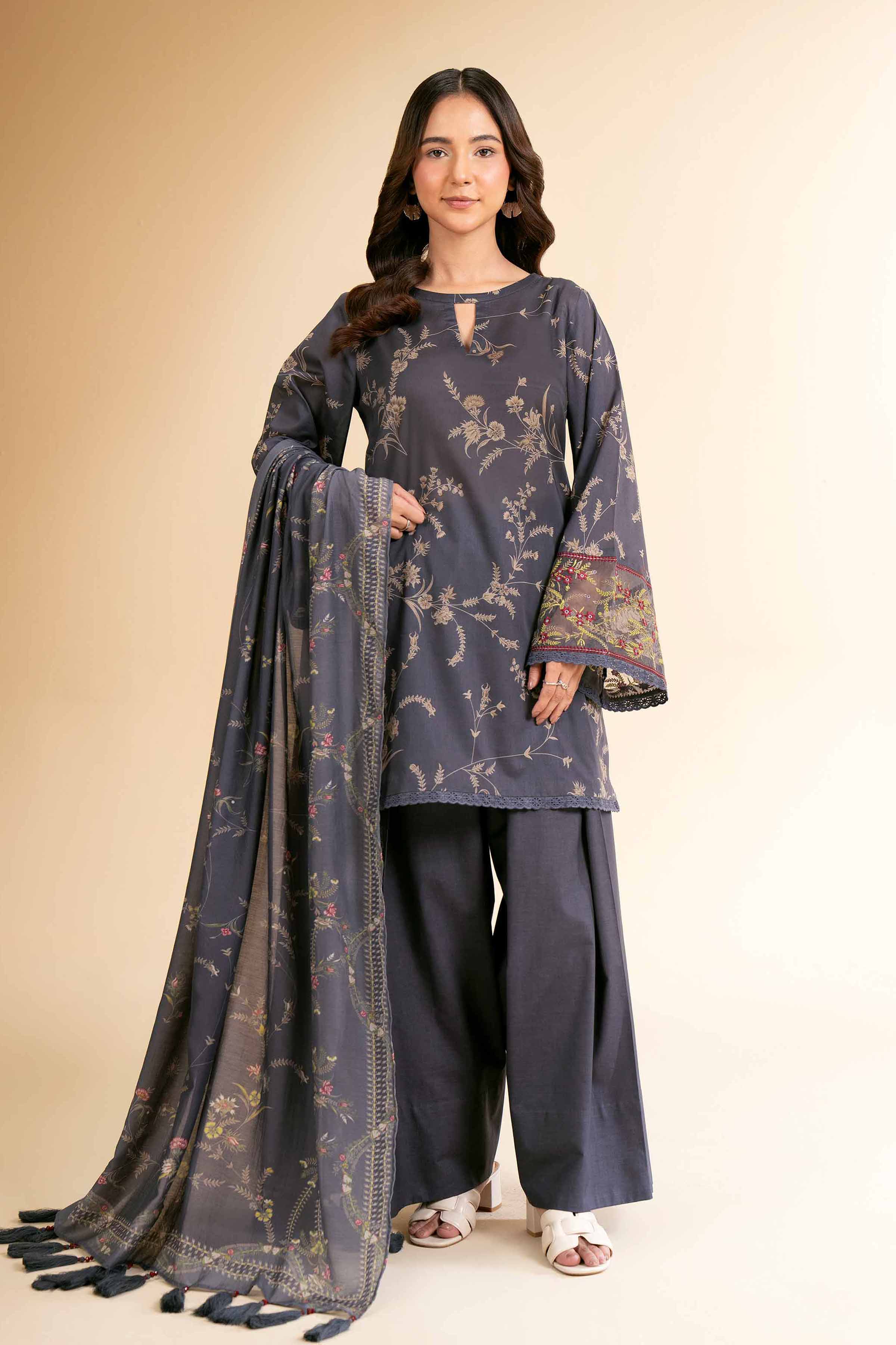 Nishat Linen 2 Piece - Digital Printed Suit - 42501548 Online Shopping