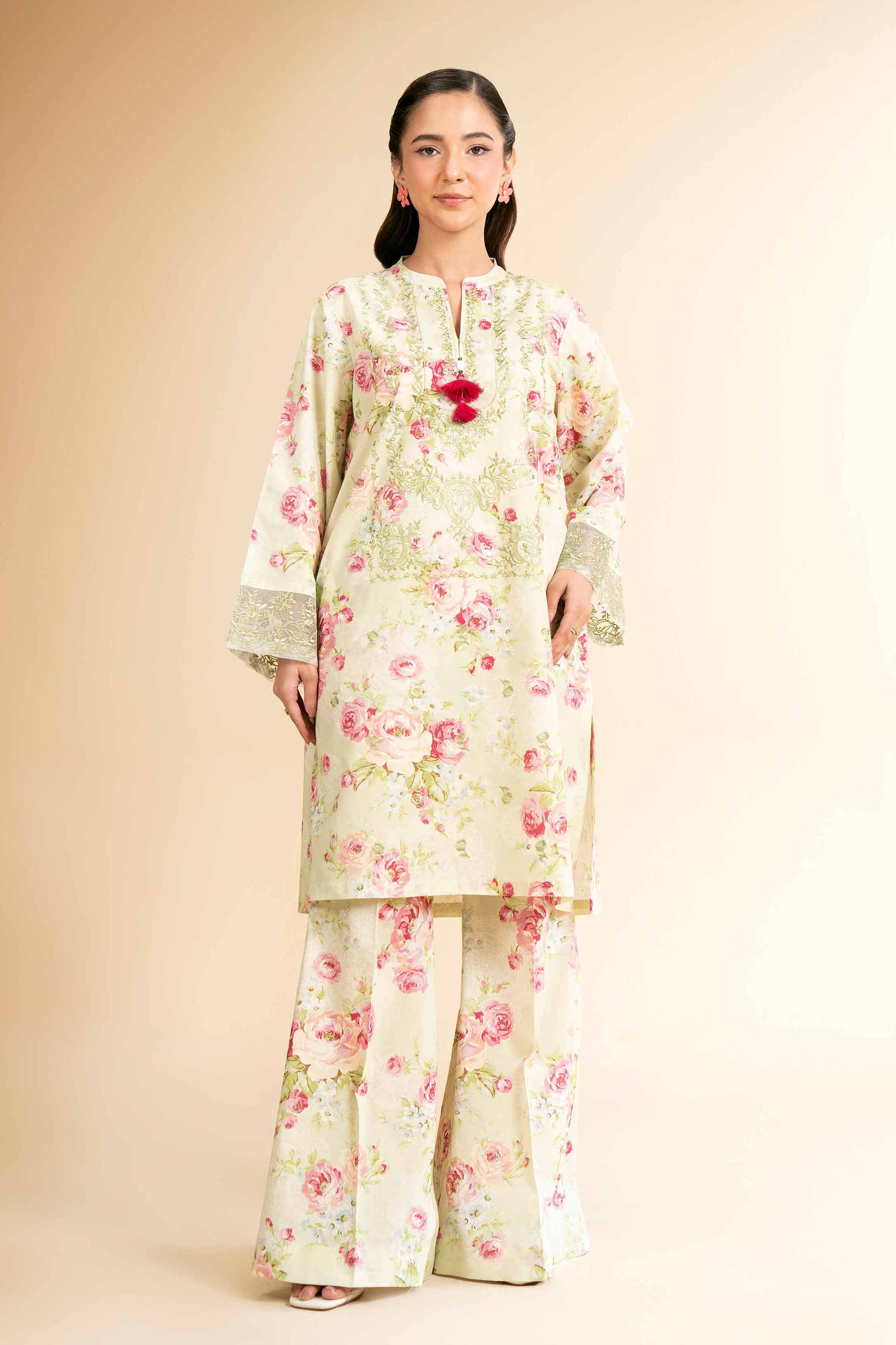 Nishat Linen 2 Piece - Digital Printed Suit - 42501559 Online Shopping