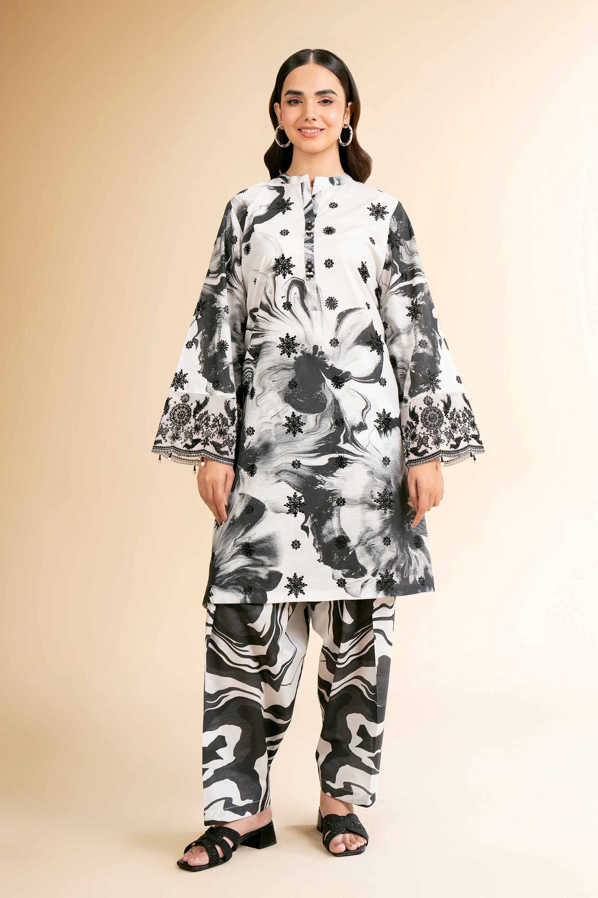 Nishat Linen 2 Piece - Digital Printed Suit - 42501568 Online Shopping