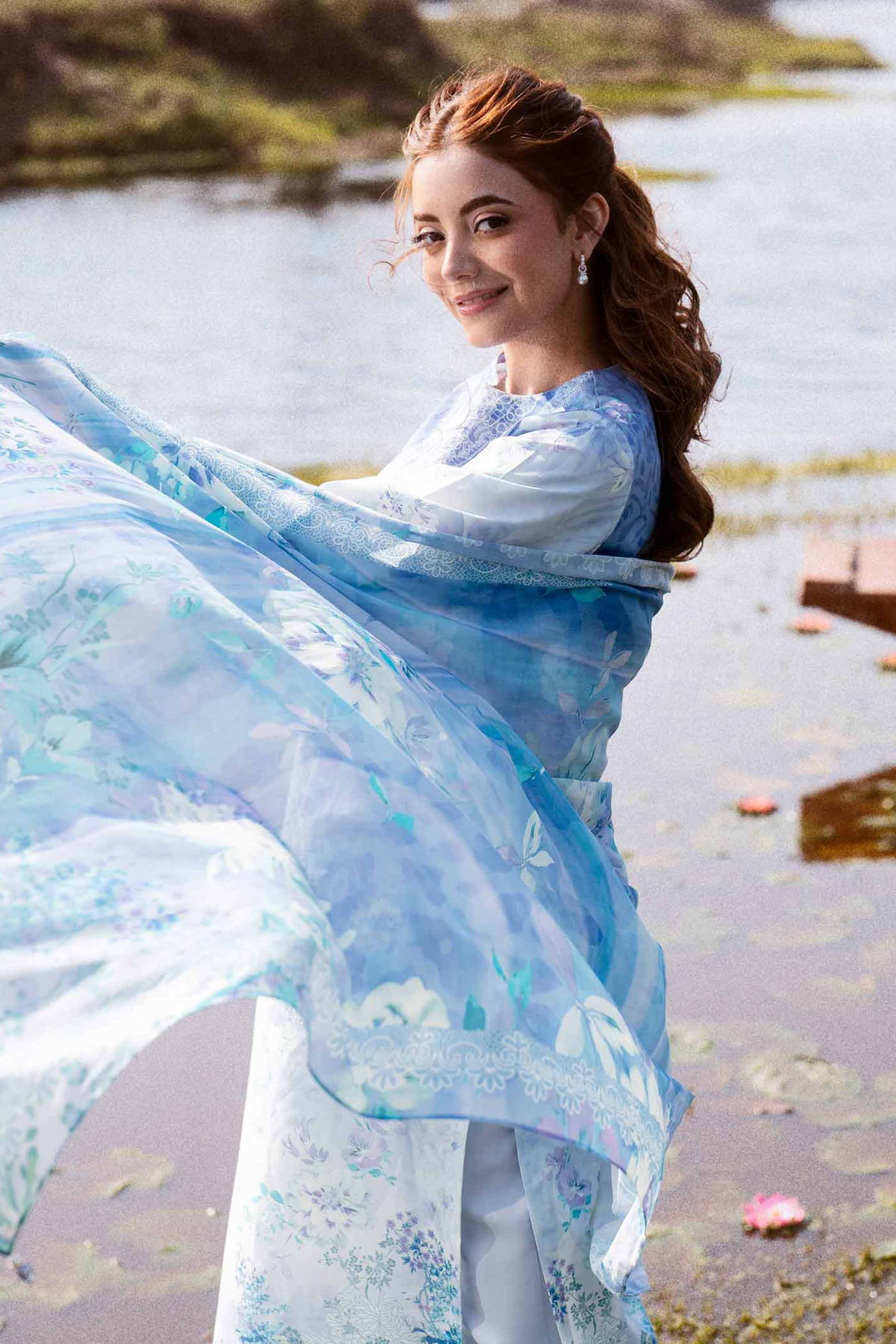 Nishat Linen 3 Piece - Digital Printed Suit - 42501596 Online Shopping