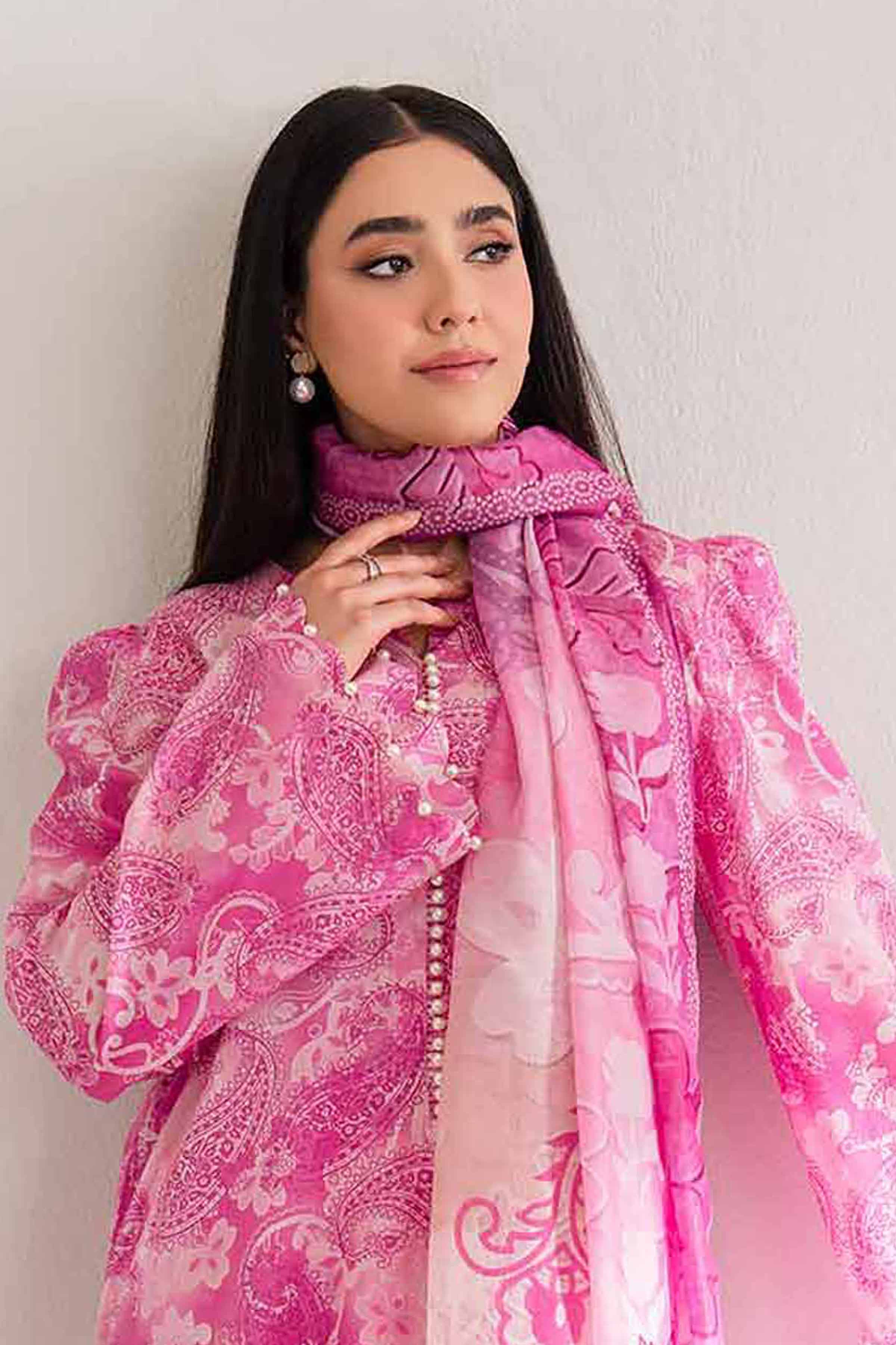 Nishat Linen 3 Piece - Digital Printed Embroidered Suit - 42501626 Online Shopping