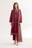 Nishat Linen 3 Piece - Printed Embroidered Suit - 42501650 Online Shopping