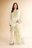 Nishat Linen 3 Piece - Flatbed Paste Embroidered Suit - 42501660 Online Shopping
