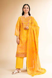 Nishat Linen 3 Piece - Flatbed Paste Embroidered Suit - 42501661 Online Shopping