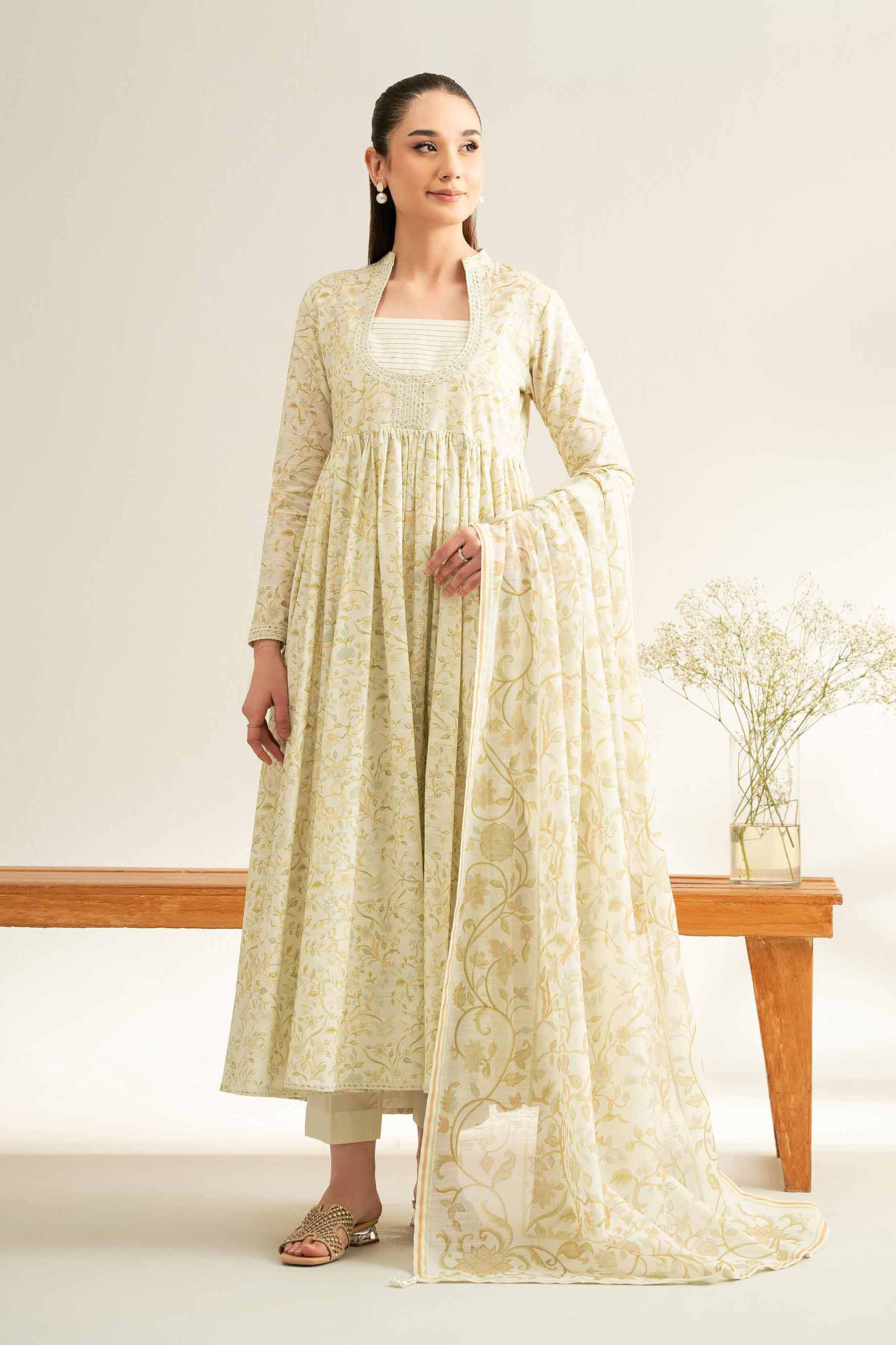 Nishat Linen 3 Piece - Digital Printed Suit - 42501674 Online Shopping