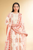 Nishat Linen 3 Piece - Digital Printed Suit - 42501677 Online Shopping