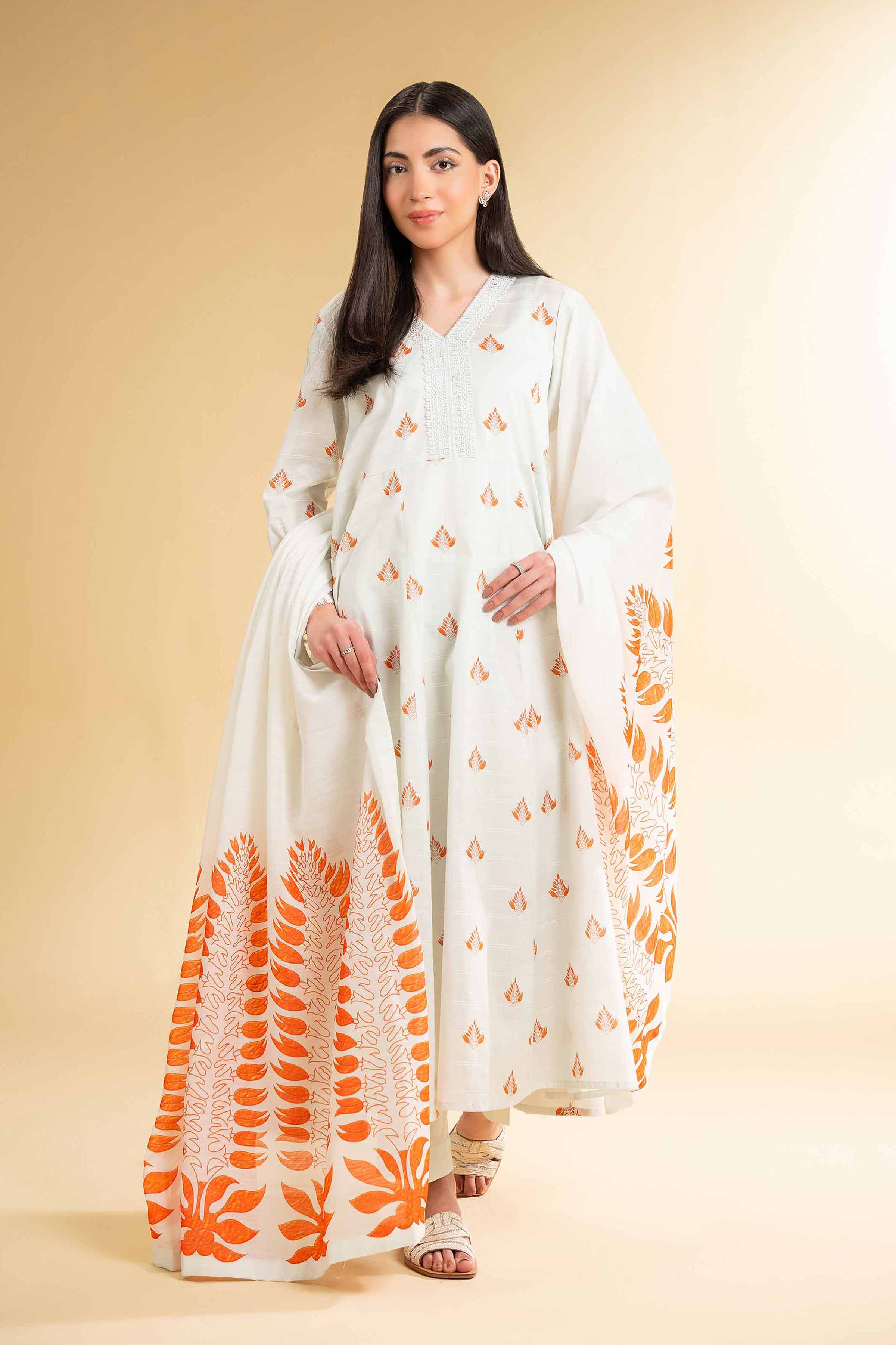 Nishat Linen 3 Piece - Digital Printed Suit - 42501679 Online Shopping