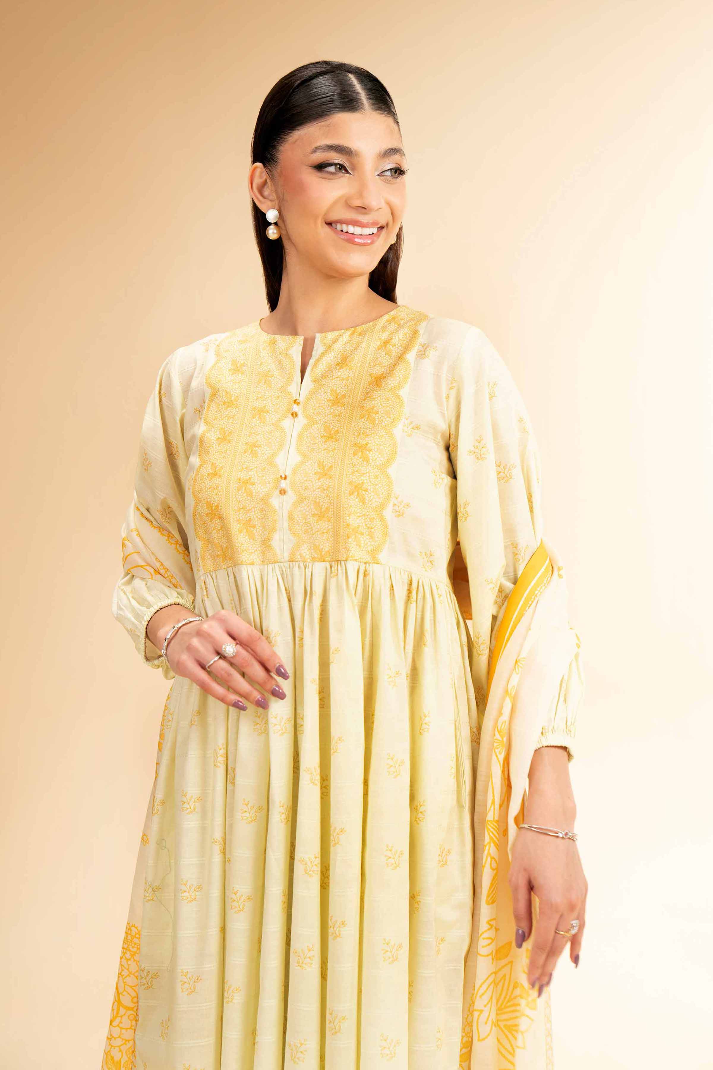 Nishat Linen 3 Piece - Digital Printed Suit - 42501680 Online Shopping