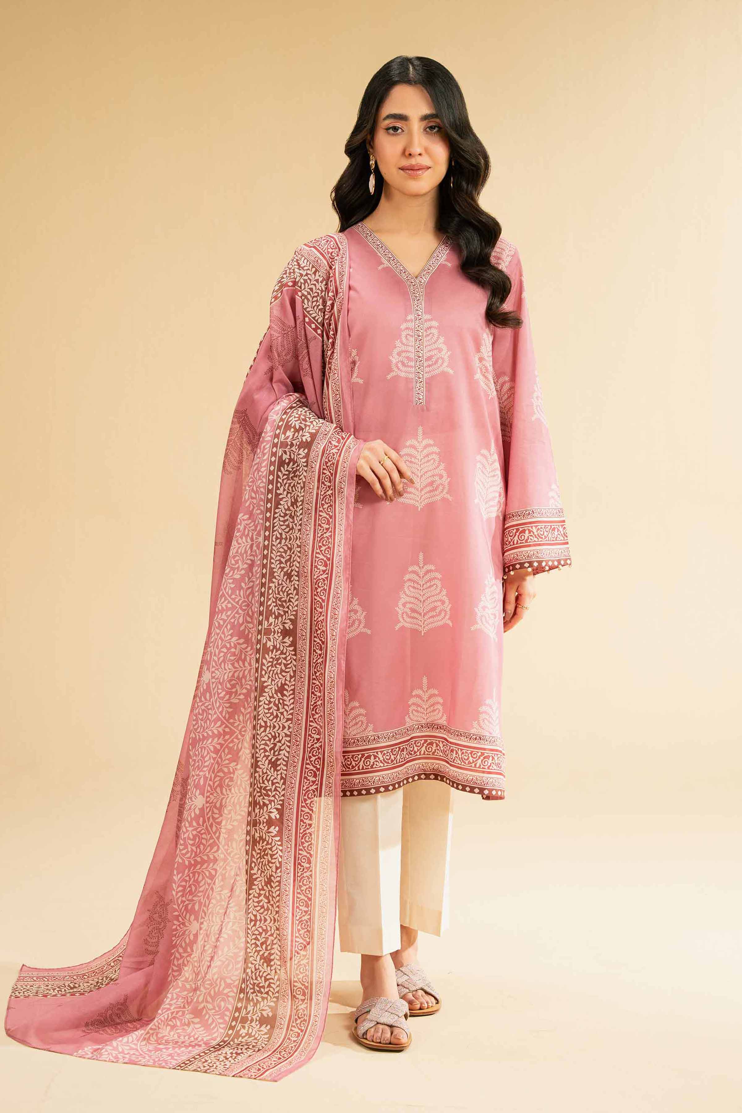 Nishat Linen 2 Piece - Printed Suit - 42501691 Online Shopping