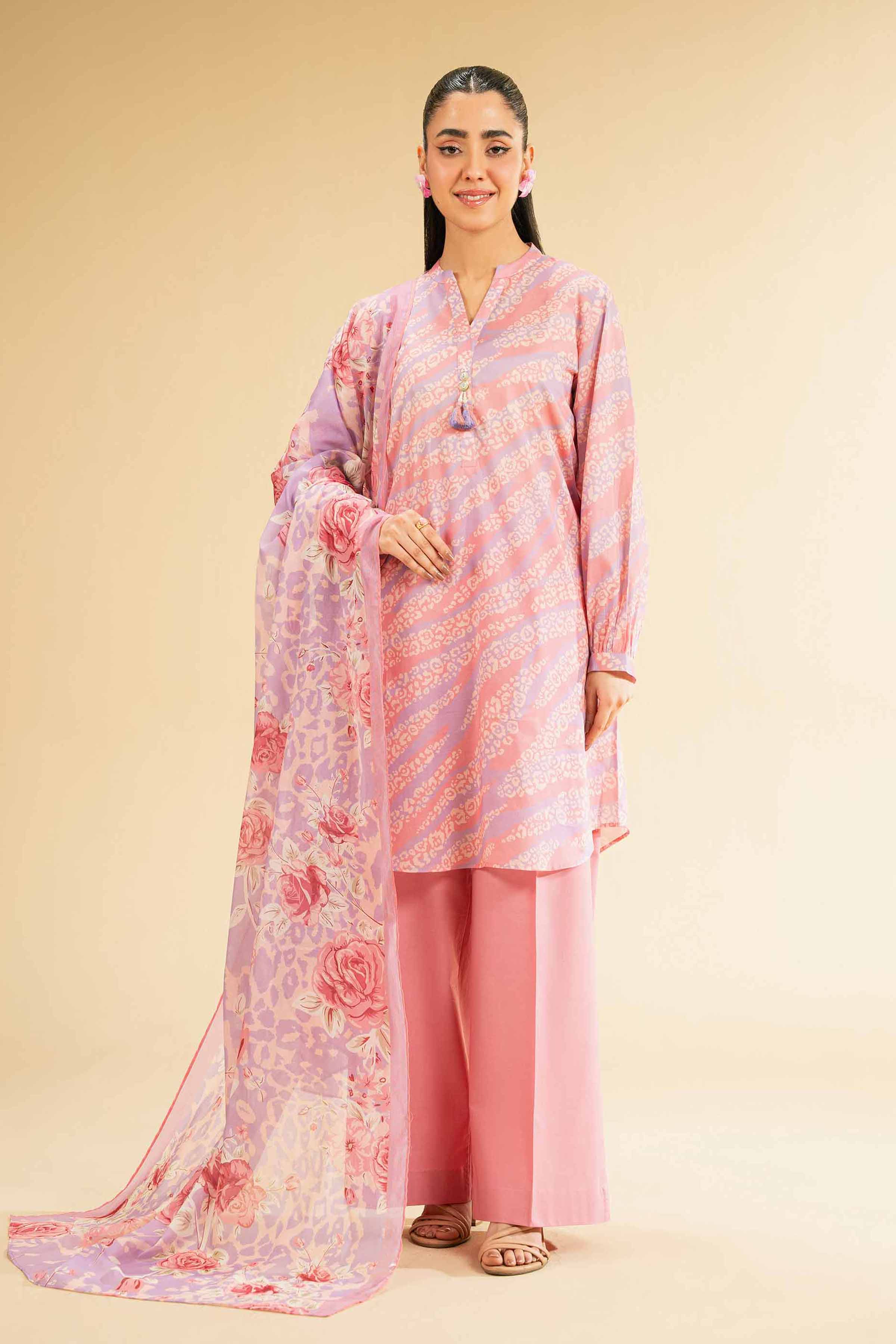 Nishat Linen 2 Piece - Printed Suit - 42501695 Online Shopping