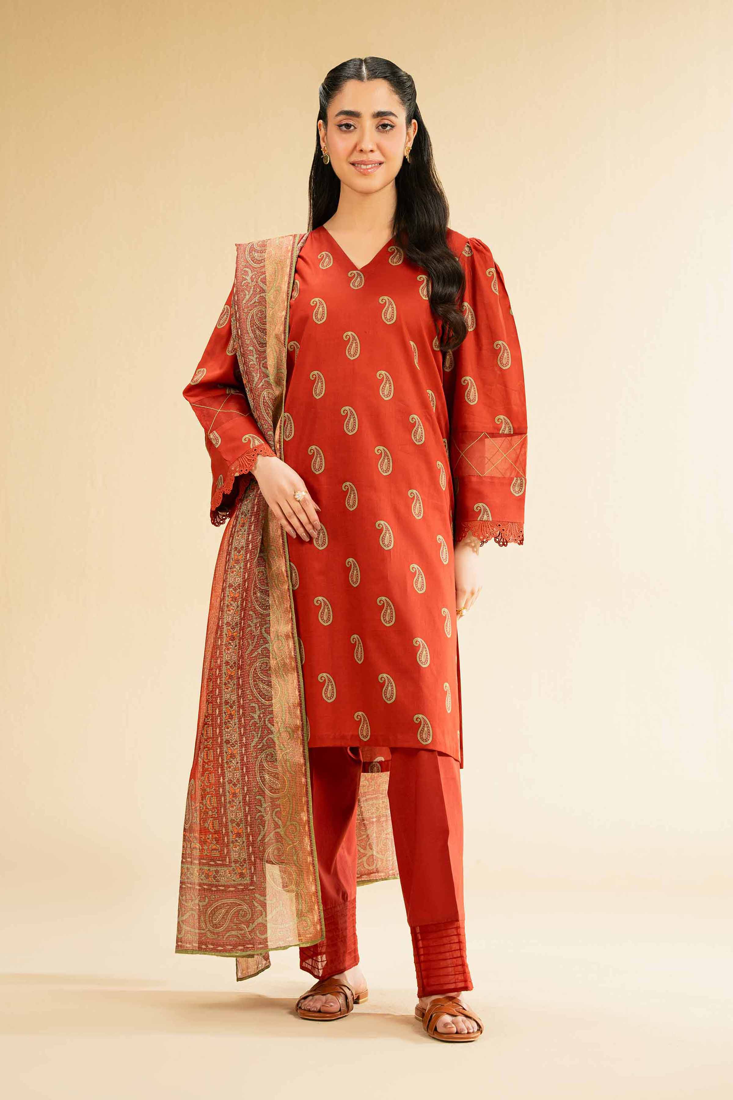 Nishat Linen 2 Piece - Digital Printed Suit - 42501744 Online Shopping