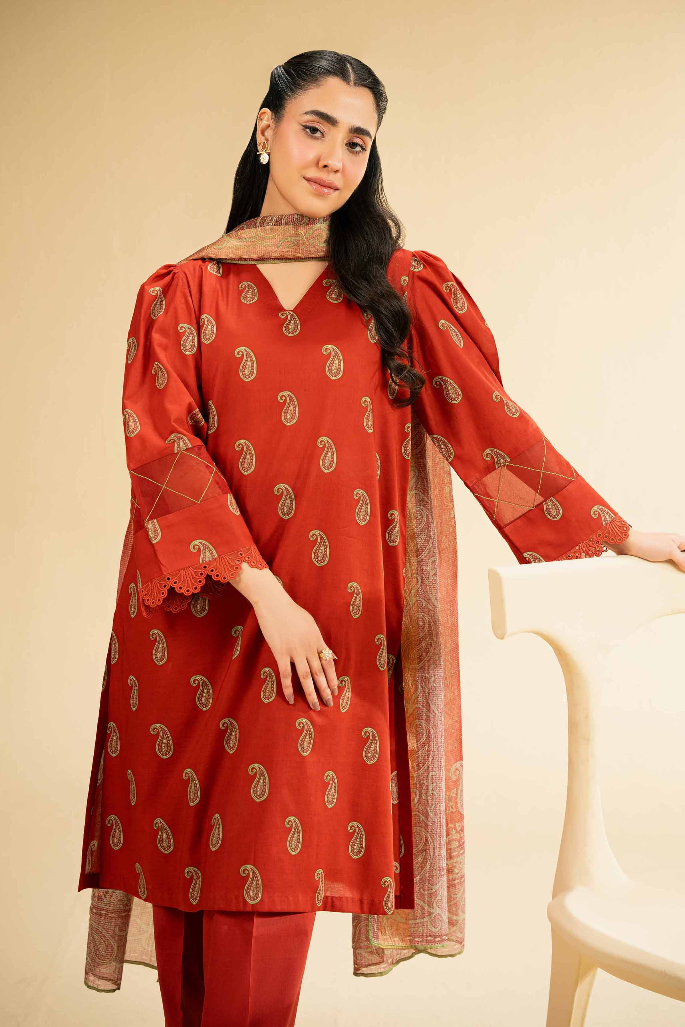 Nishat Linen 2 Piece - Digital Printed Suit - 42501744 Online Shopping