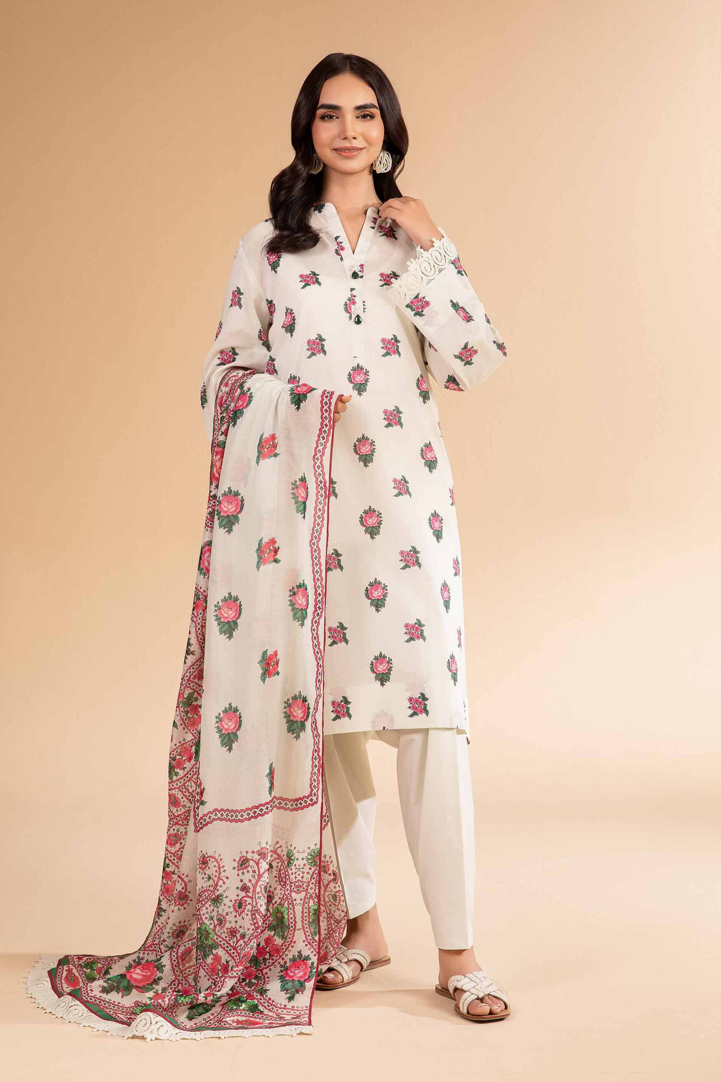 Nishat Linen 2 Piece - Digital Printed Embroidered Suit - 42501756 Online Shopping