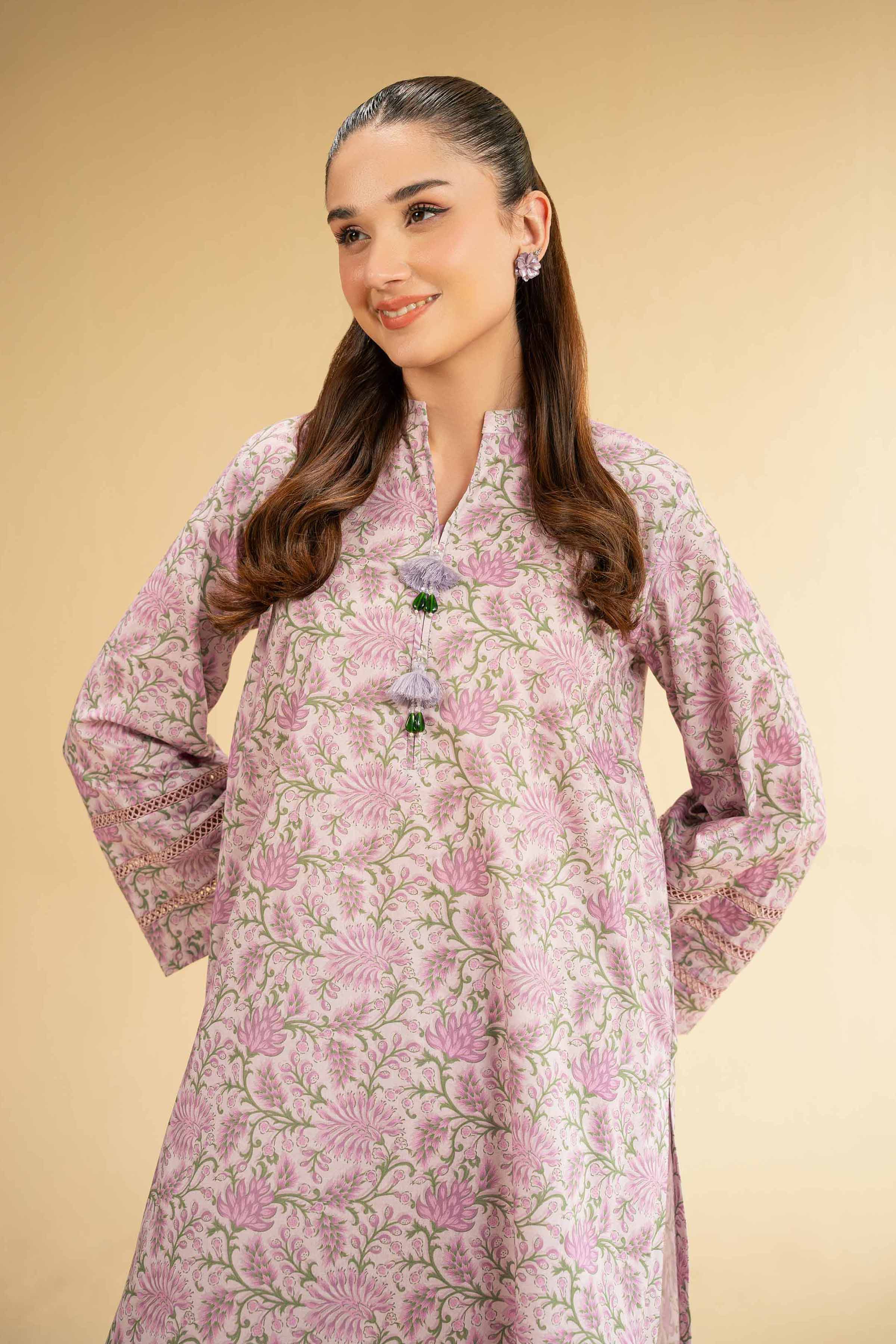 Nishat Linen 2 Piece - Digital Printed Embroidered Suit - 42501769 Online Shopping