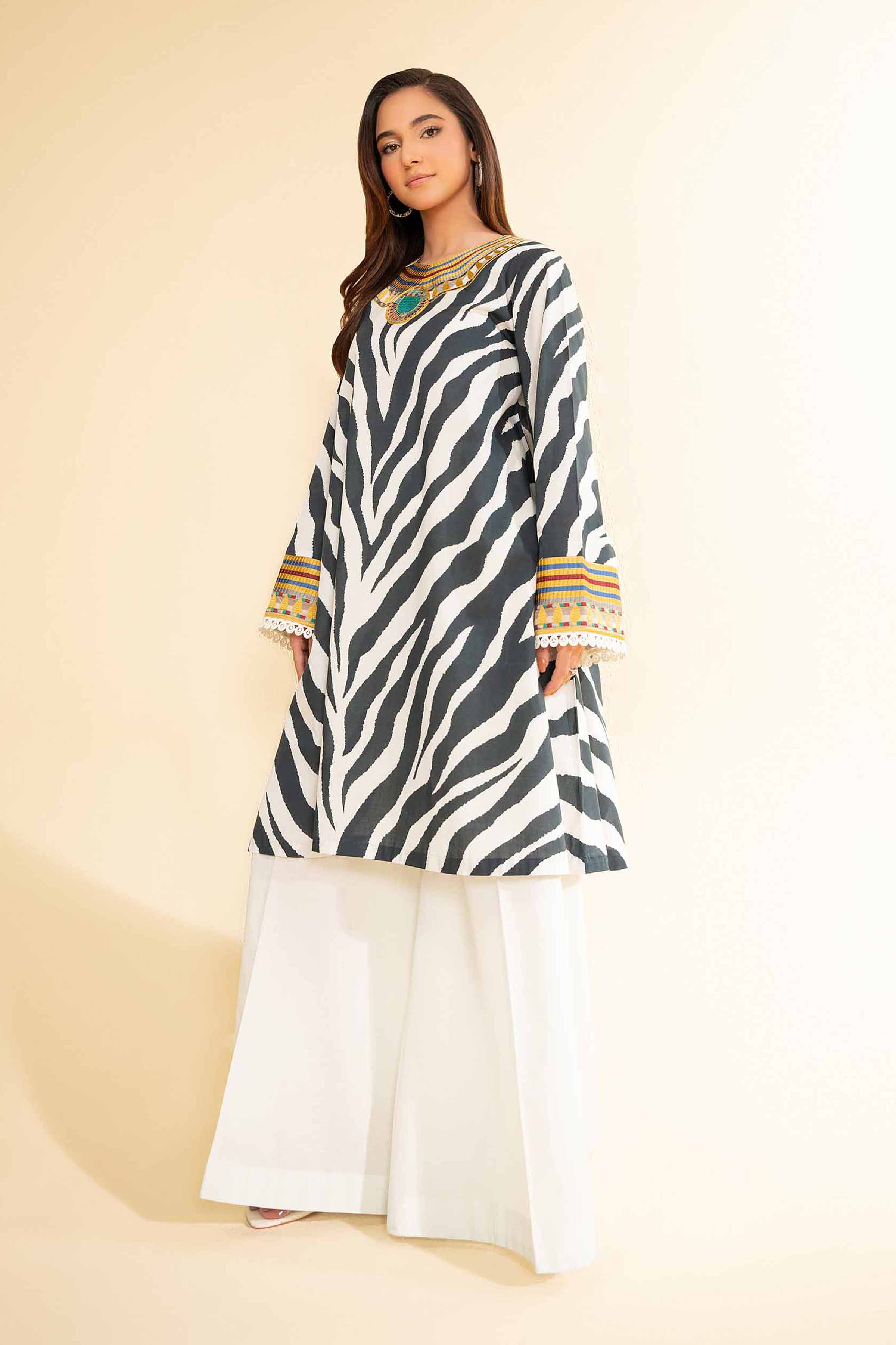 Nishat Linen 2 Piece - Digital Printed Embroidered Suit - 42501776 Online Shopping