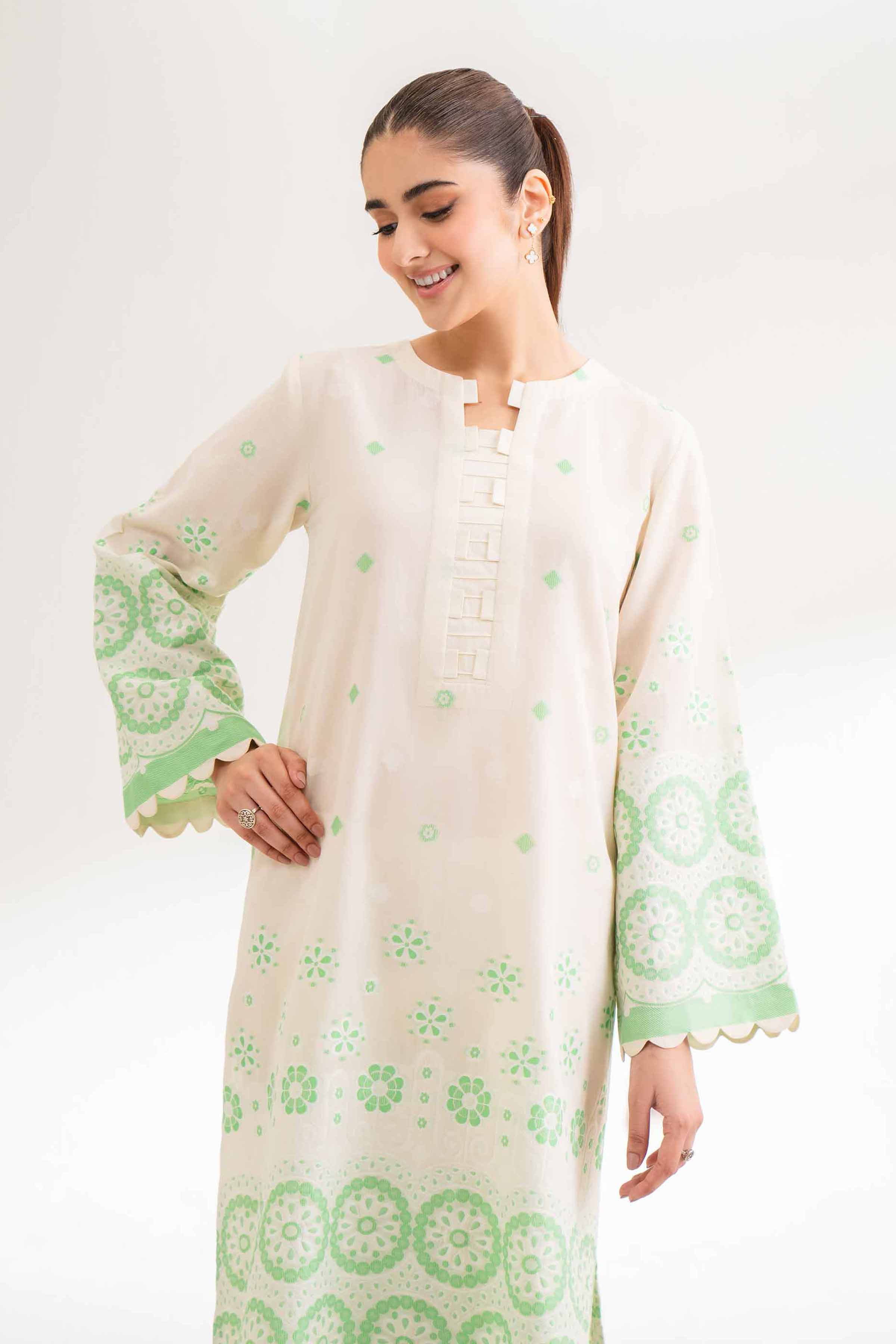 Nishat Linen 2 Piece - Jacquard Suit - 42501800 Online Shopping