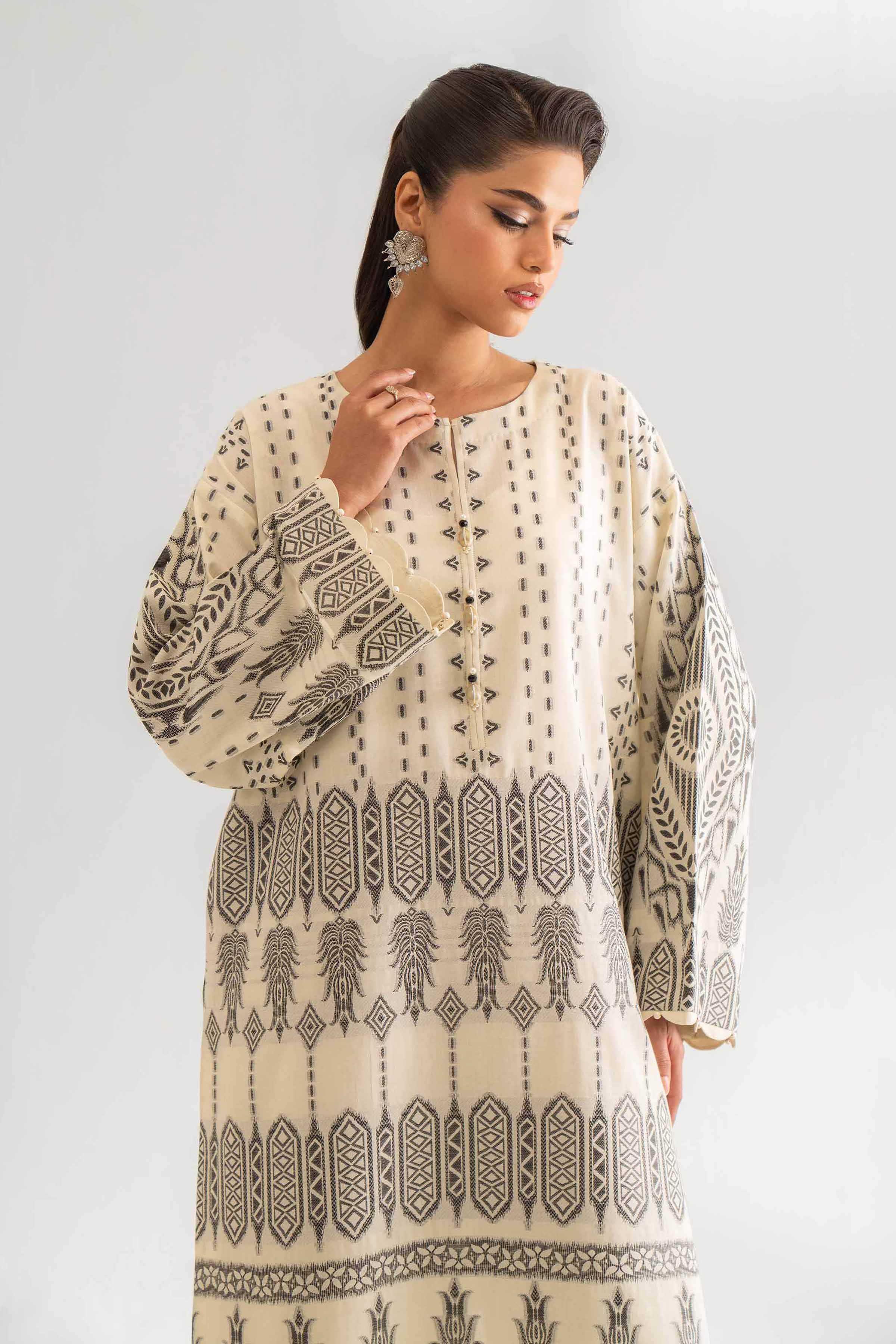 Nishat Linen 2 Piece - Jacquard Suit - 42501804 Online Shopping
