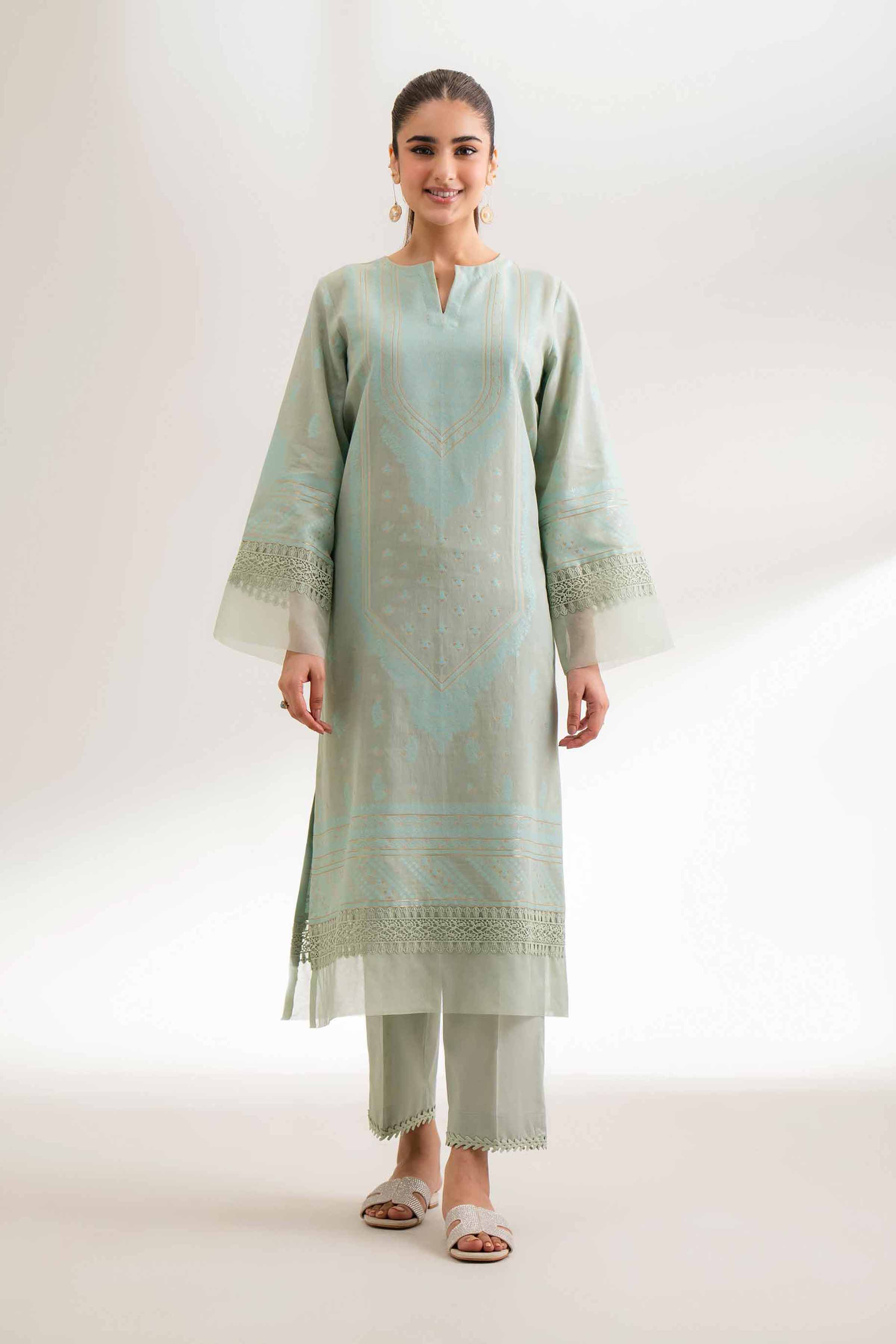 Nishat Linen 2 Piece - Jacquard Suit - 42501806 Online Shopping