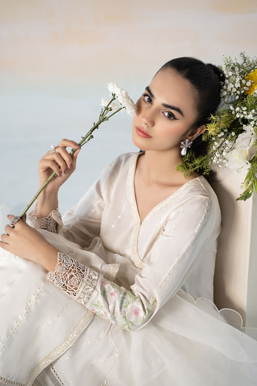 Maria B DWEF249-ESM-WHT Online Shopping