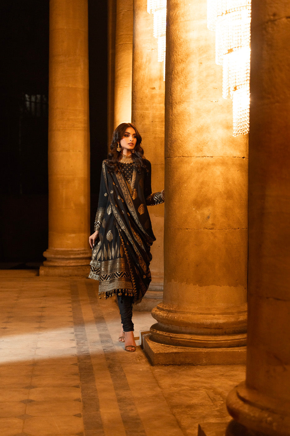 Alkaram Studio FC-1A-24-Black Online Shopping