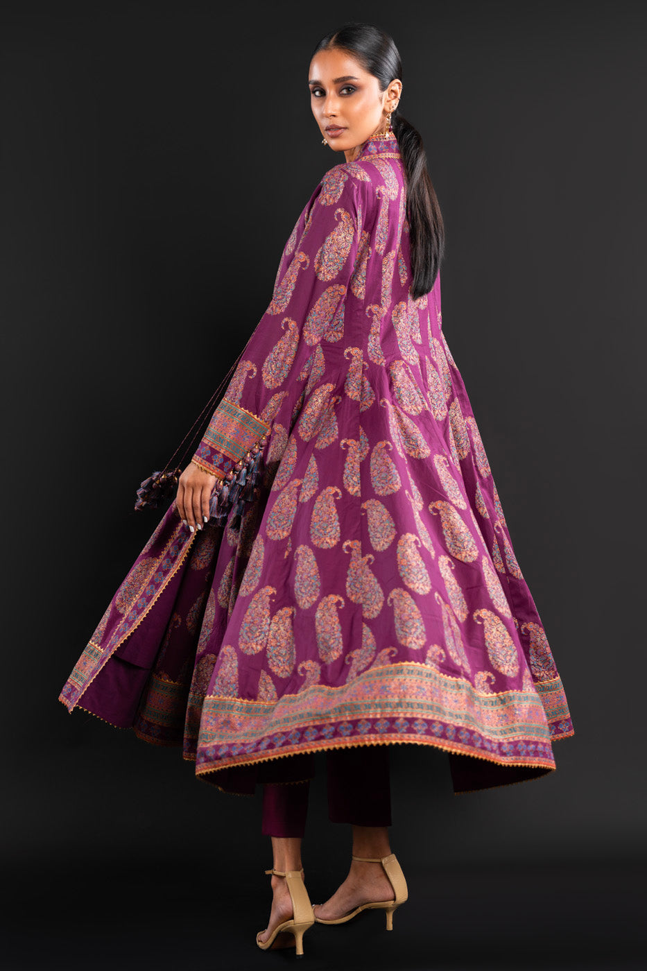 Alkaram Studio FC-C-02A-24-Purple Online Shopping