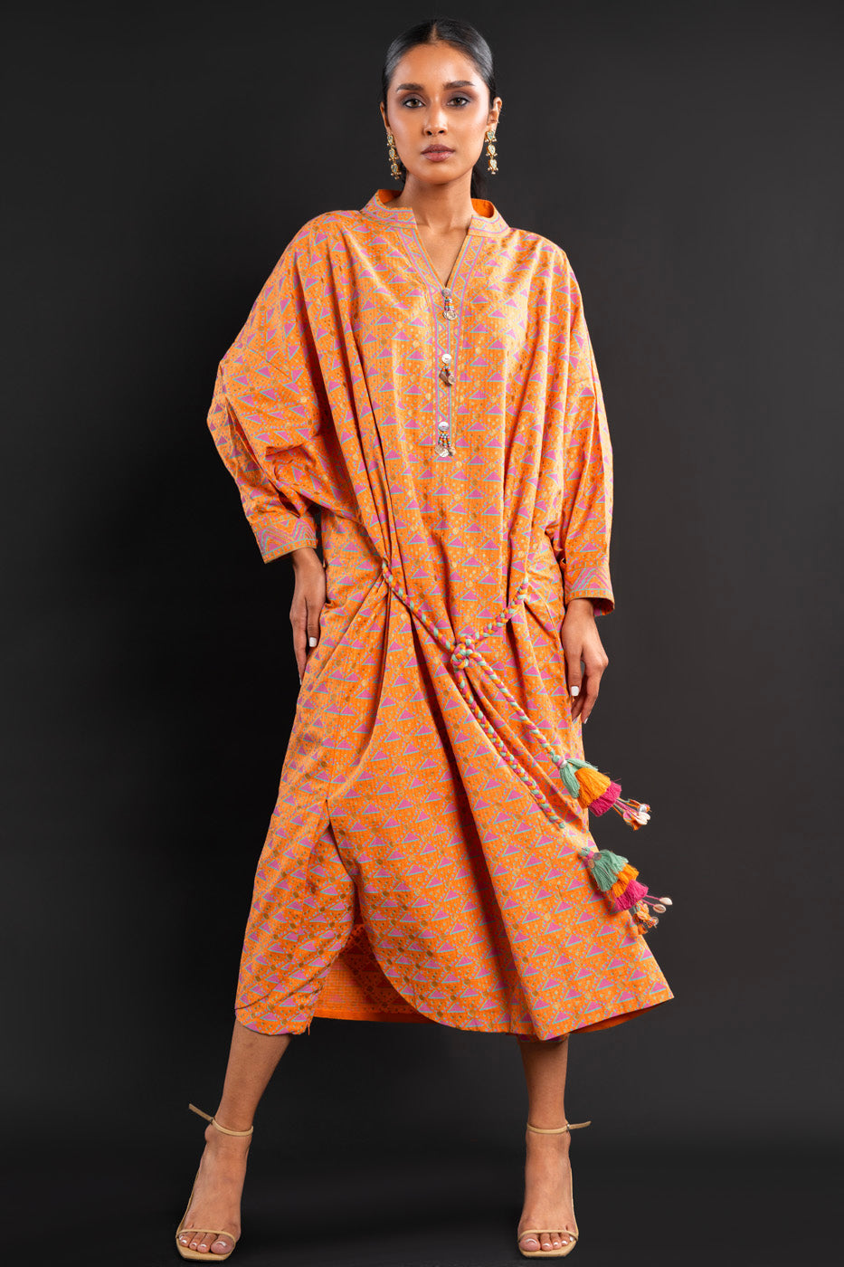 Alkaram Studio FC-C-21D-24-Orange Online Shopping