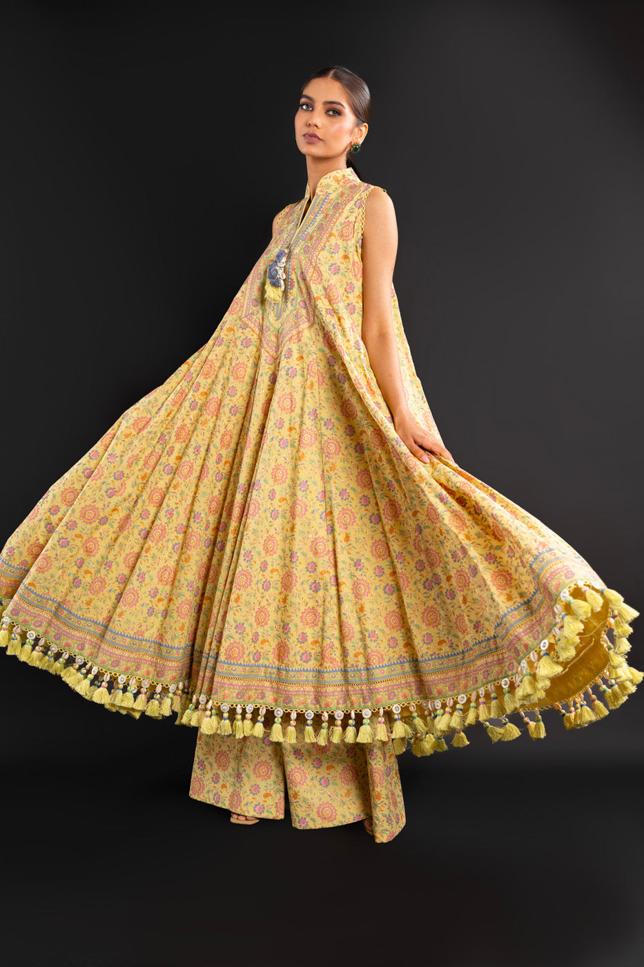 Alkaram Studio FC-C-25D-24-Yellow Online Shopping