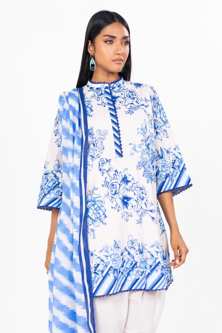 Alkaram Studio FN-22-24-Cream Online Shopping