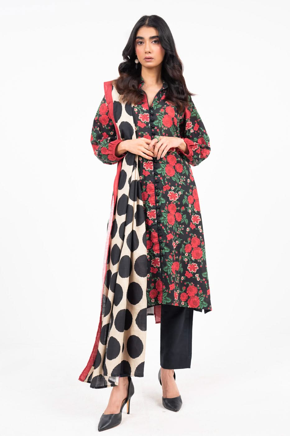 Alkaram FW-26-1-24-Black  Online Shopping