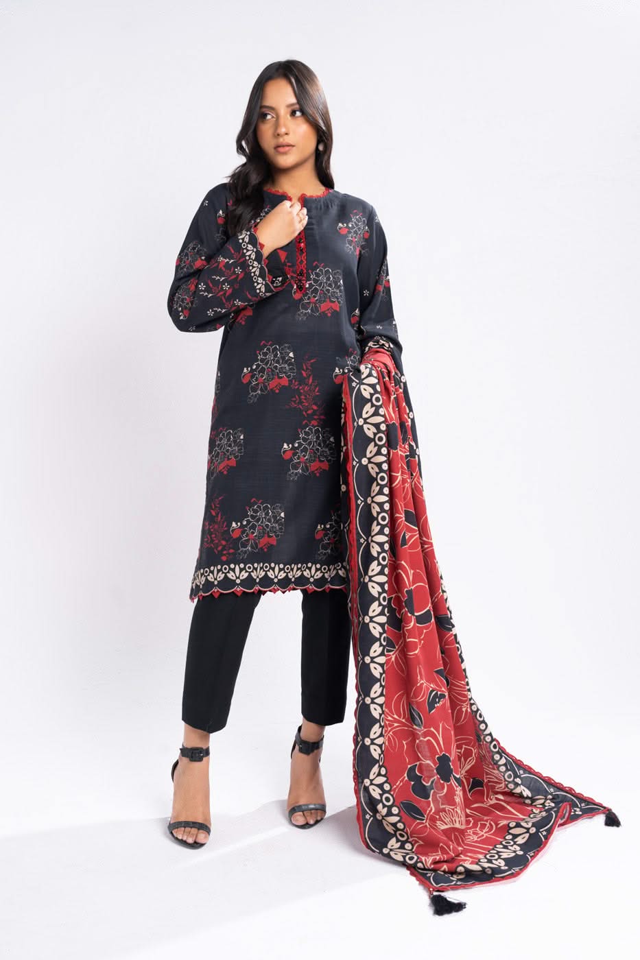 Alkaram FW-46-1-24-Black  Online Shopping